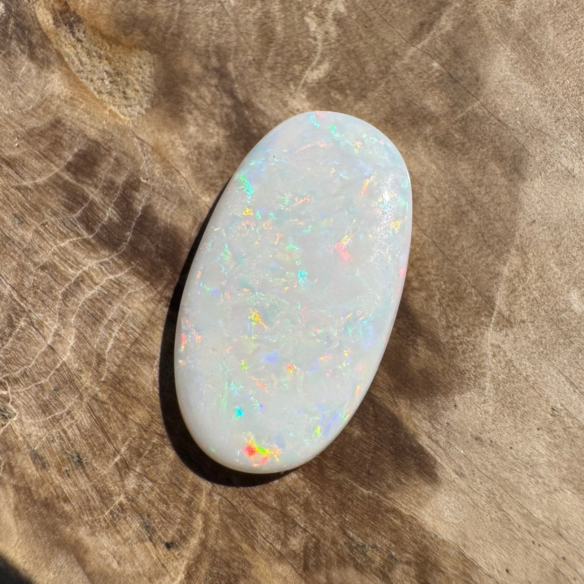 4.1ct Hand - cut Solid Coober Pedy Opal