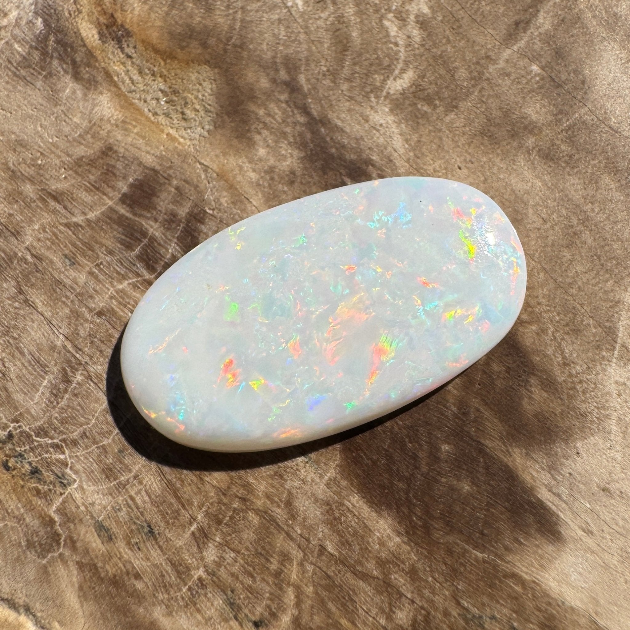 4.1ct Hand - cut Solid Coober Pedy Opal