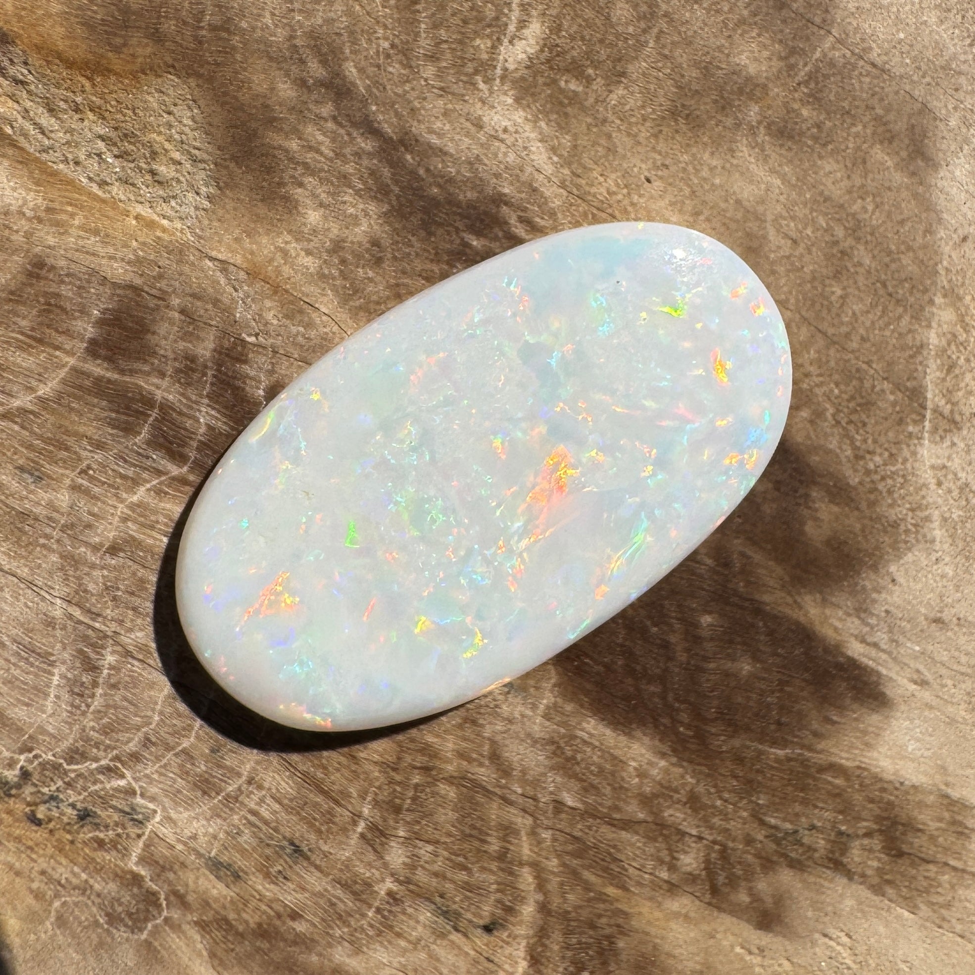 4.1ct Hand - cut Solid Coober Pedy Opal