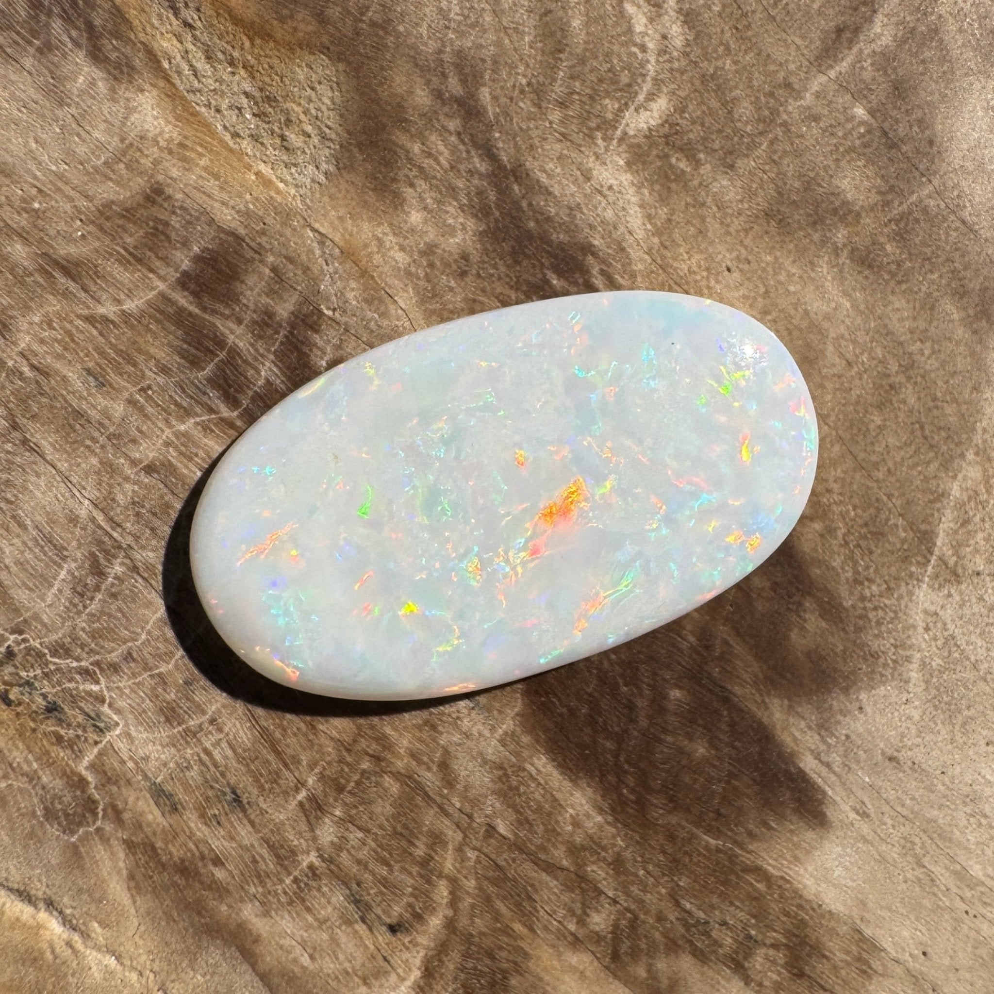 4.1ct Hand - cut Solid Coober Pedy Opal