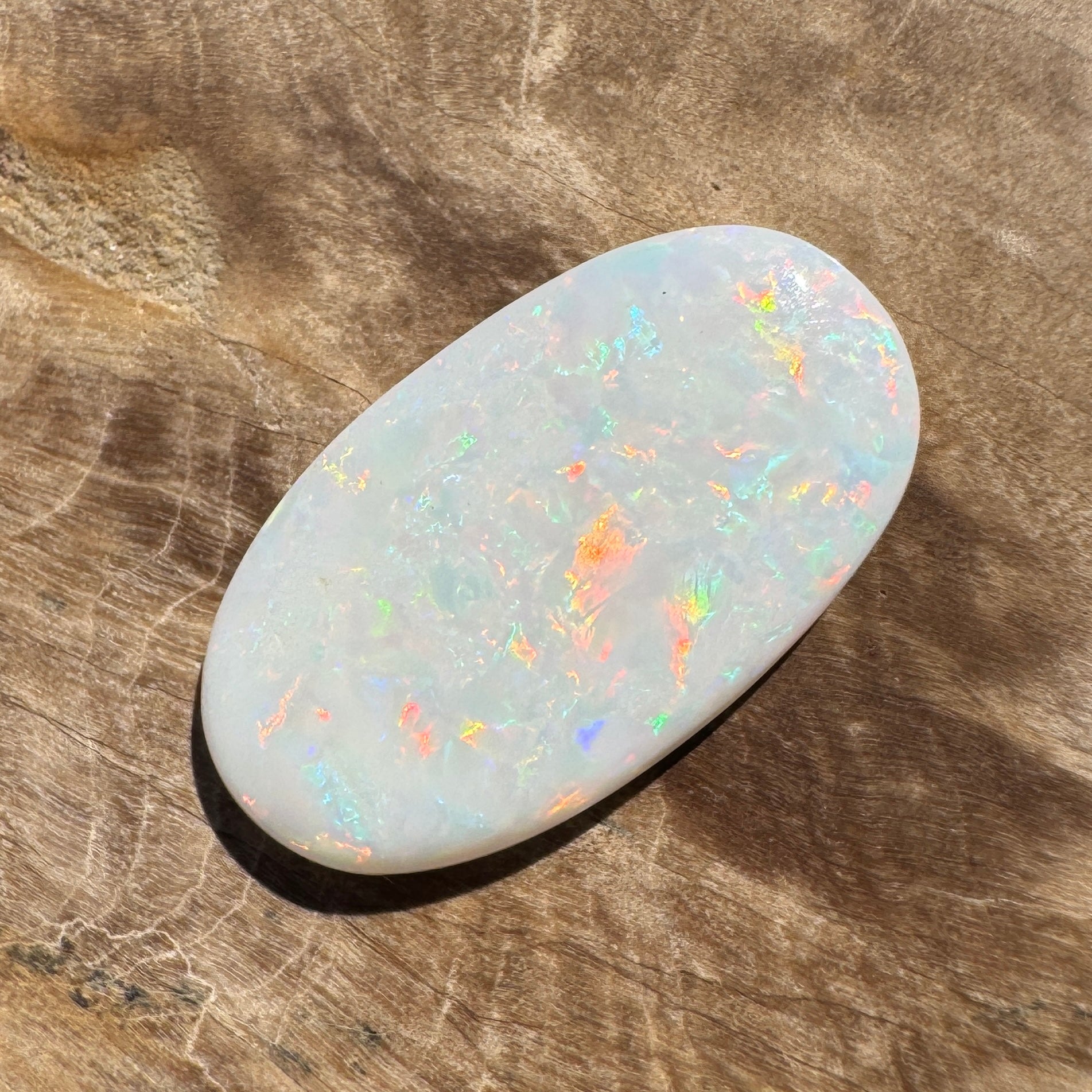 4.1ct Hand - cut Solid Coober Pedy Opal
