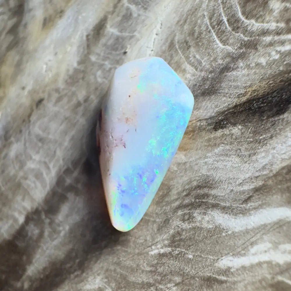 4.1ct Hand - Cut Solid Lightning Ridge Semi Black Opal