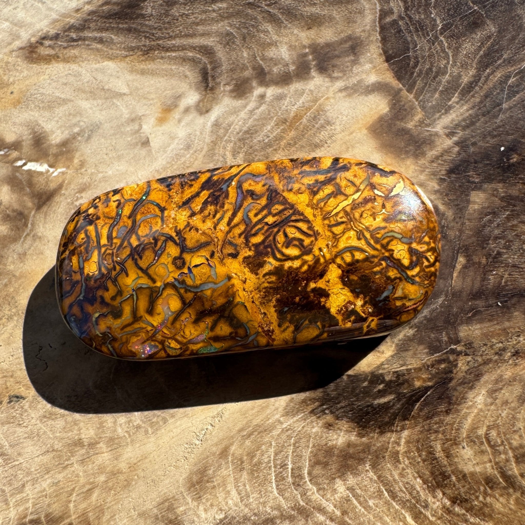 41ct Winton Queensland Boulder Opal | Solid Australian Opal | Hand-Cut