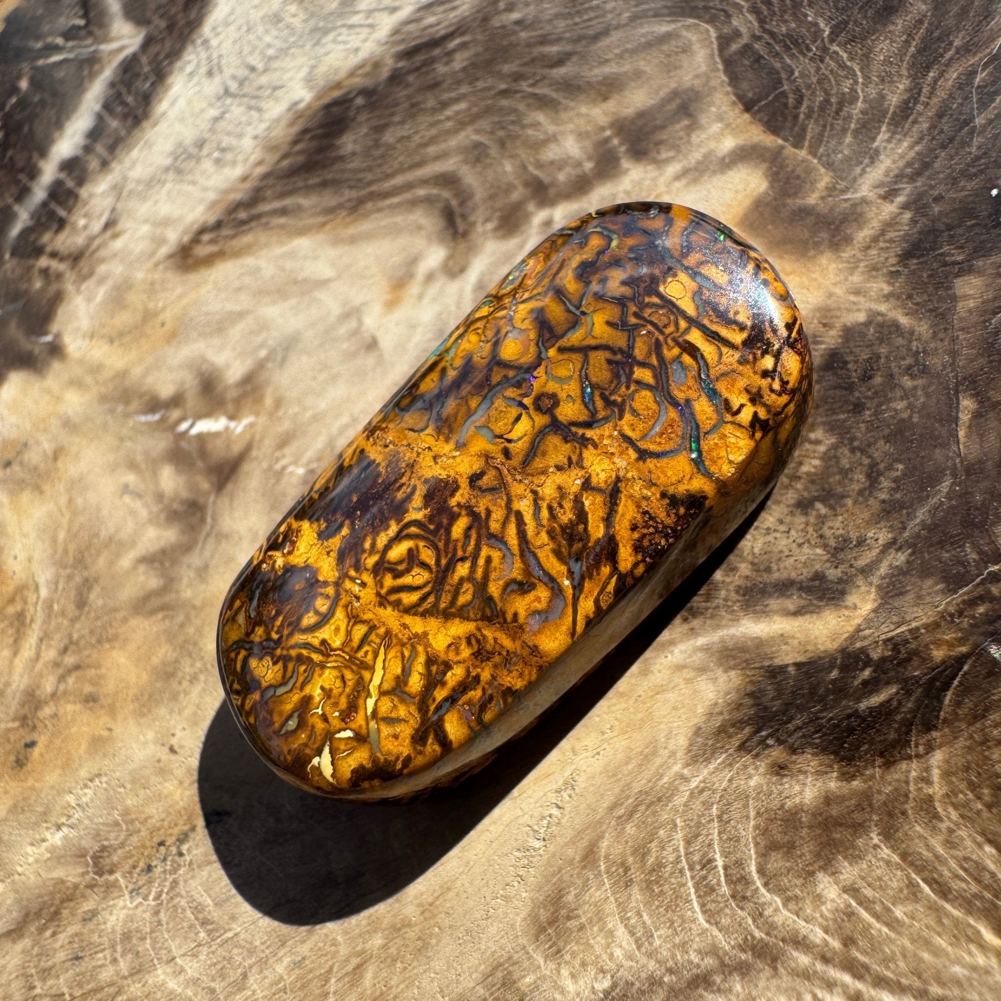 41ct Winton Queensland Boulder Opal | Solid Australian Opal | Hand-Cut