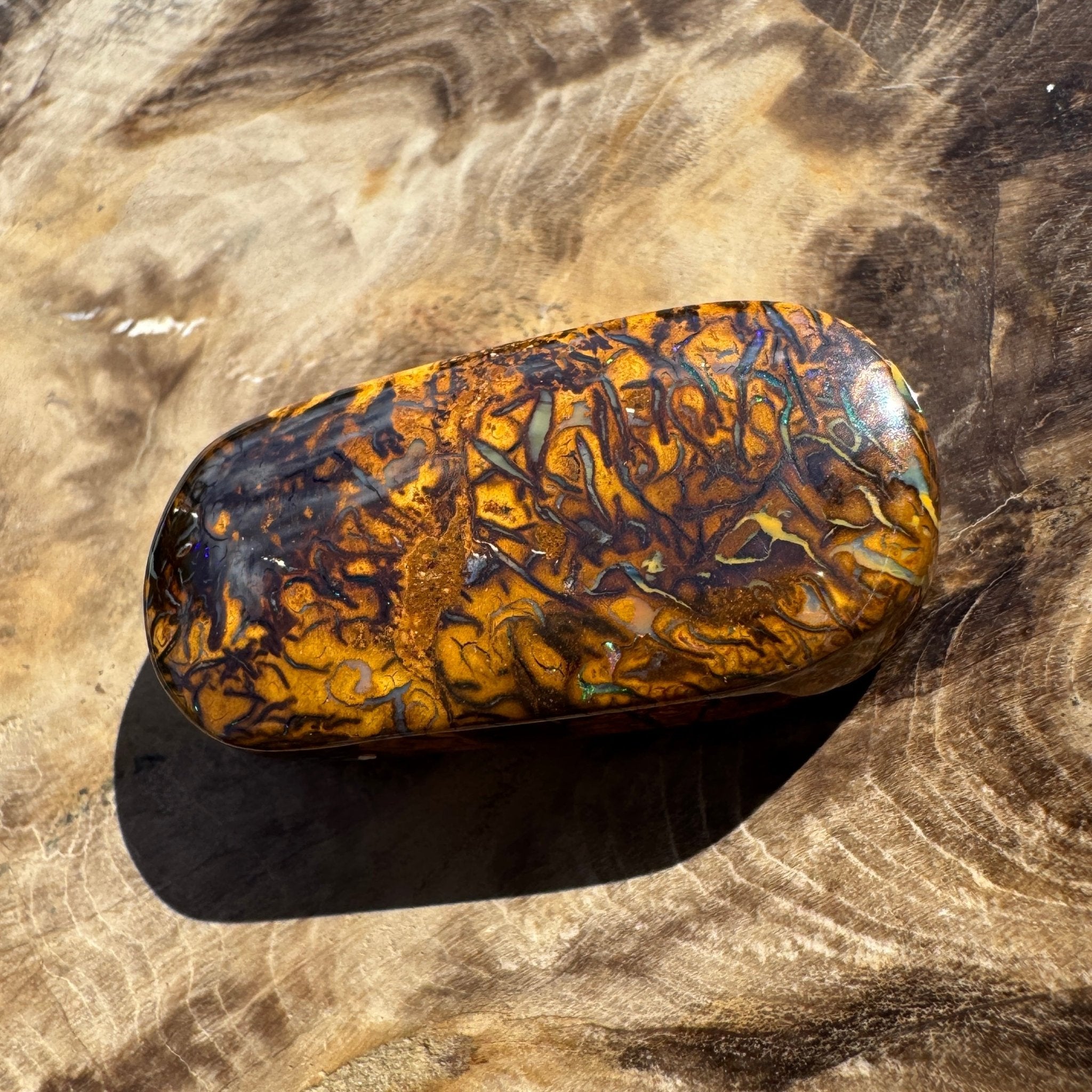 41ct Winton Queensland Boulder Opal | Solid Australian Opal | Hand-Cut