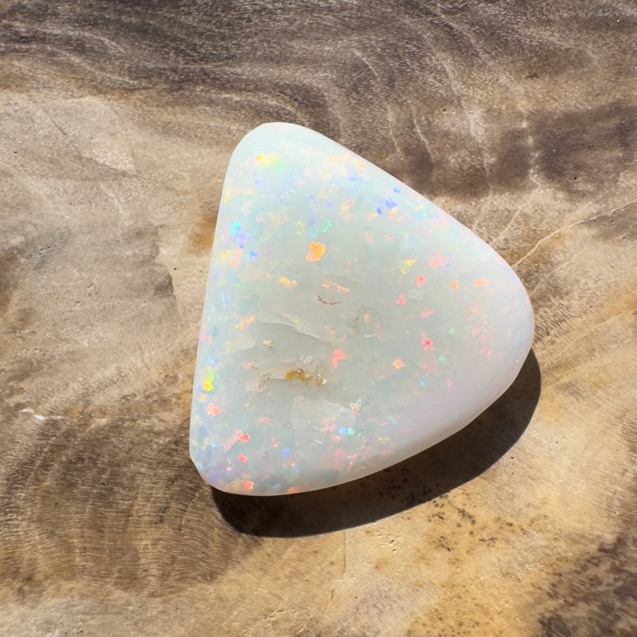 4.2ct Hand - cut Solid Australian Coober Pedy Opal