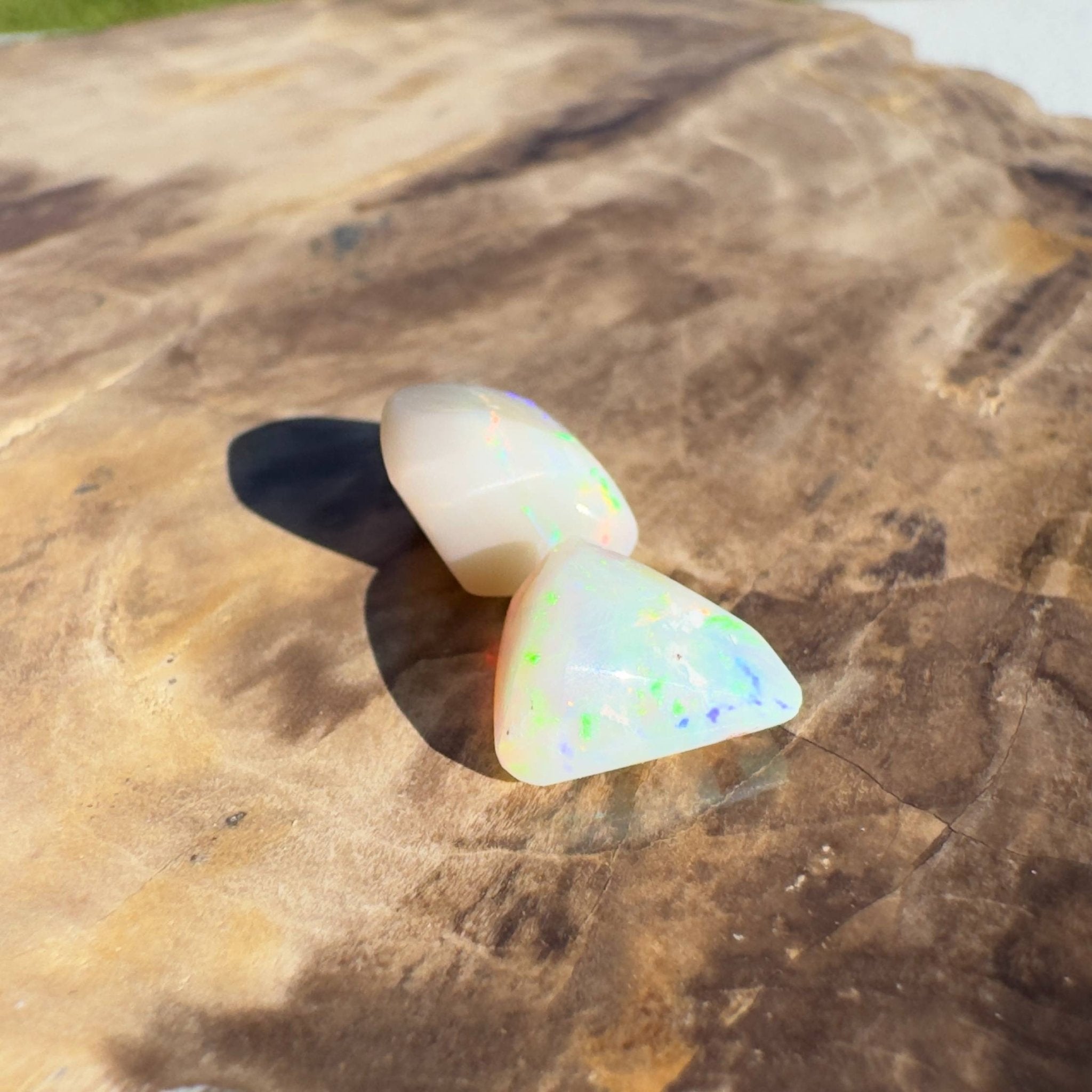 4.3ct Hand - cut Solid Coober Pedy Opal Parcel