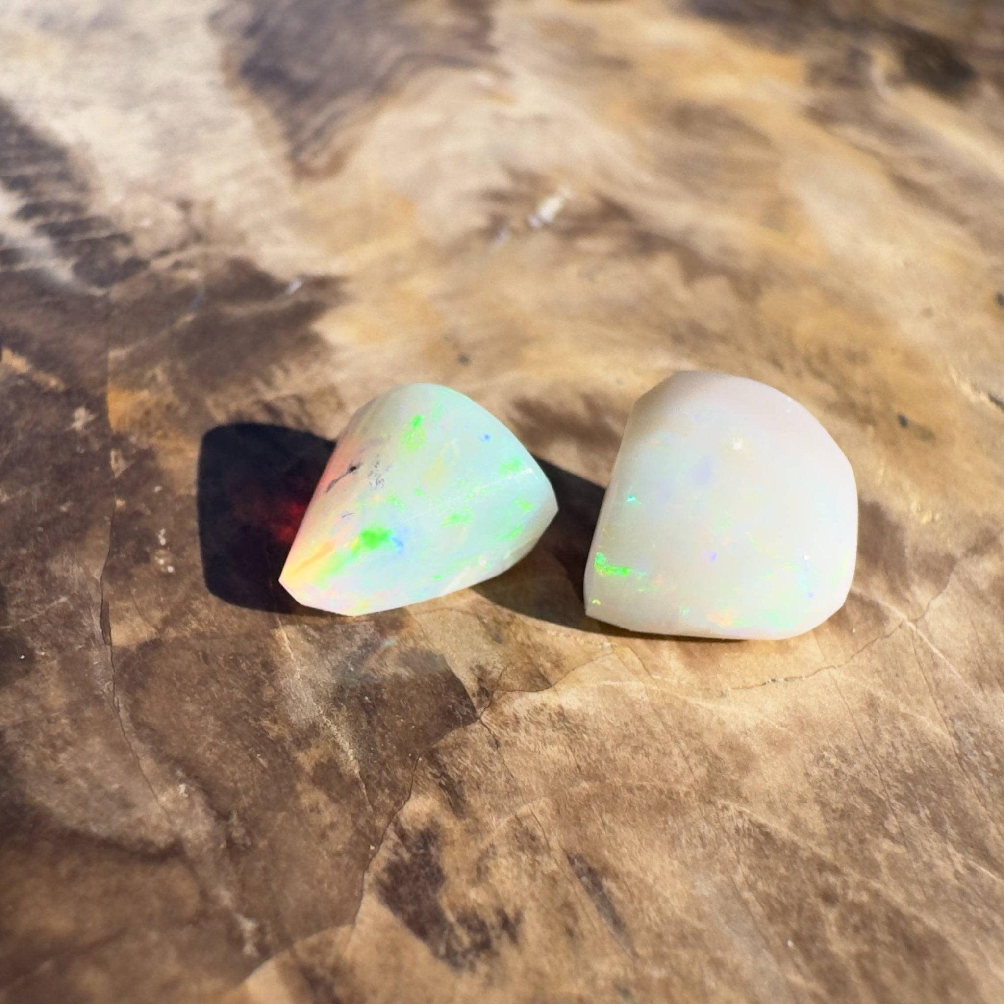 4.3ct Hand - cut Solid Coober Pedy Opal Parcel
