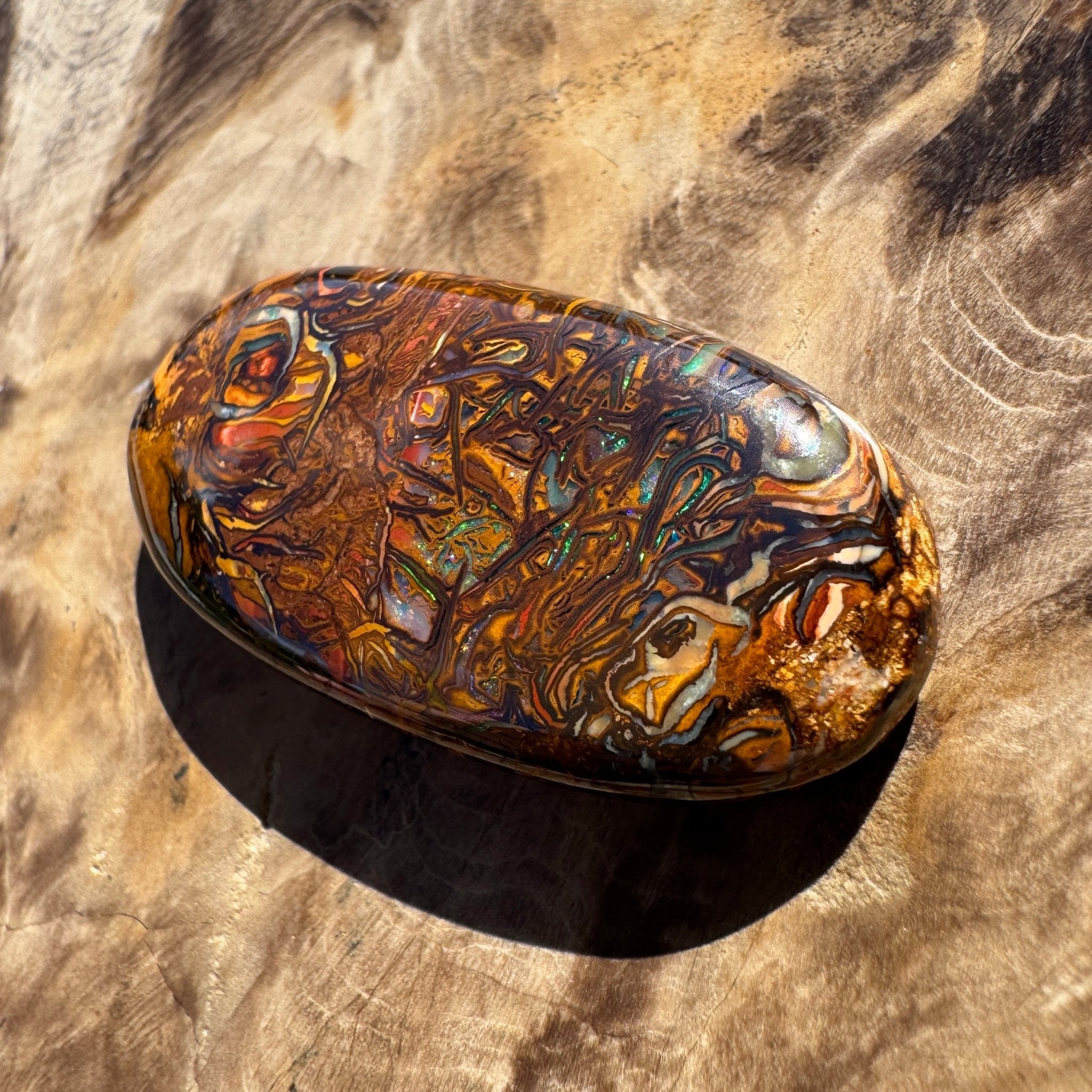 43ct Winton Queensland Boulder Opal | Solid Australian Opal | Hand-Cut