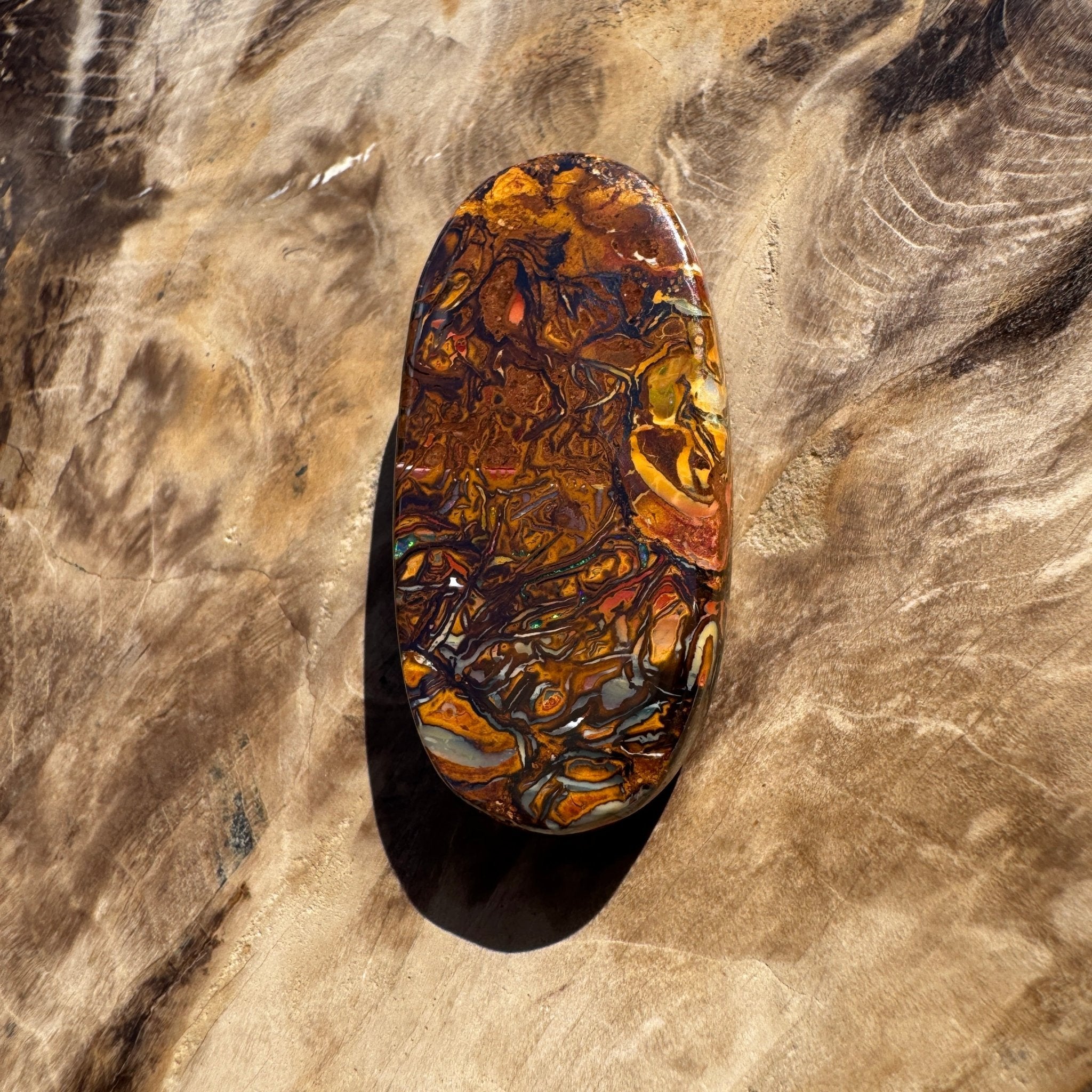 43ct Winton Queensland Boulder Opal | Solid Australian Opal | Hand-Cut
