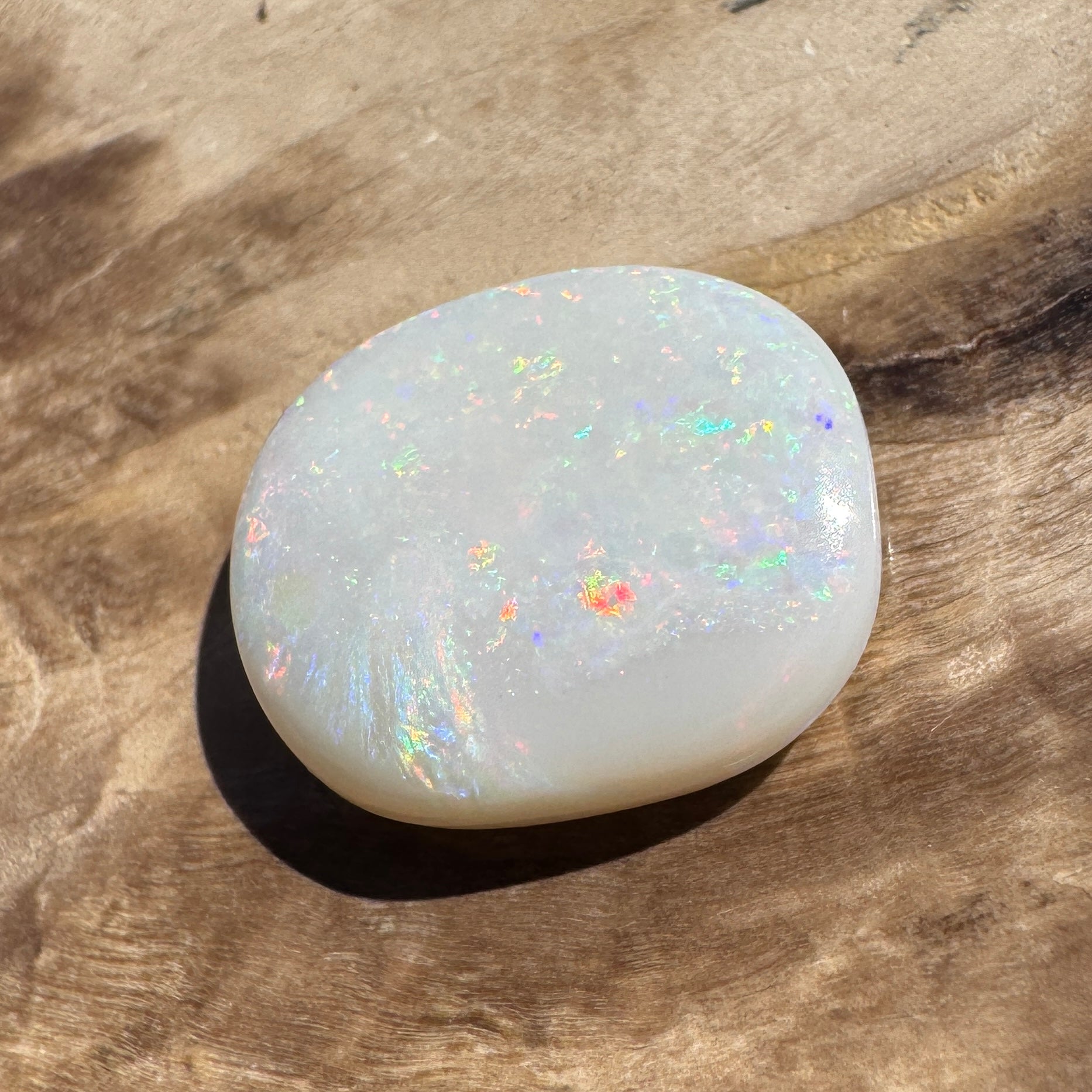 4.4ct Hand - cut Solid Coober Pedy Opal