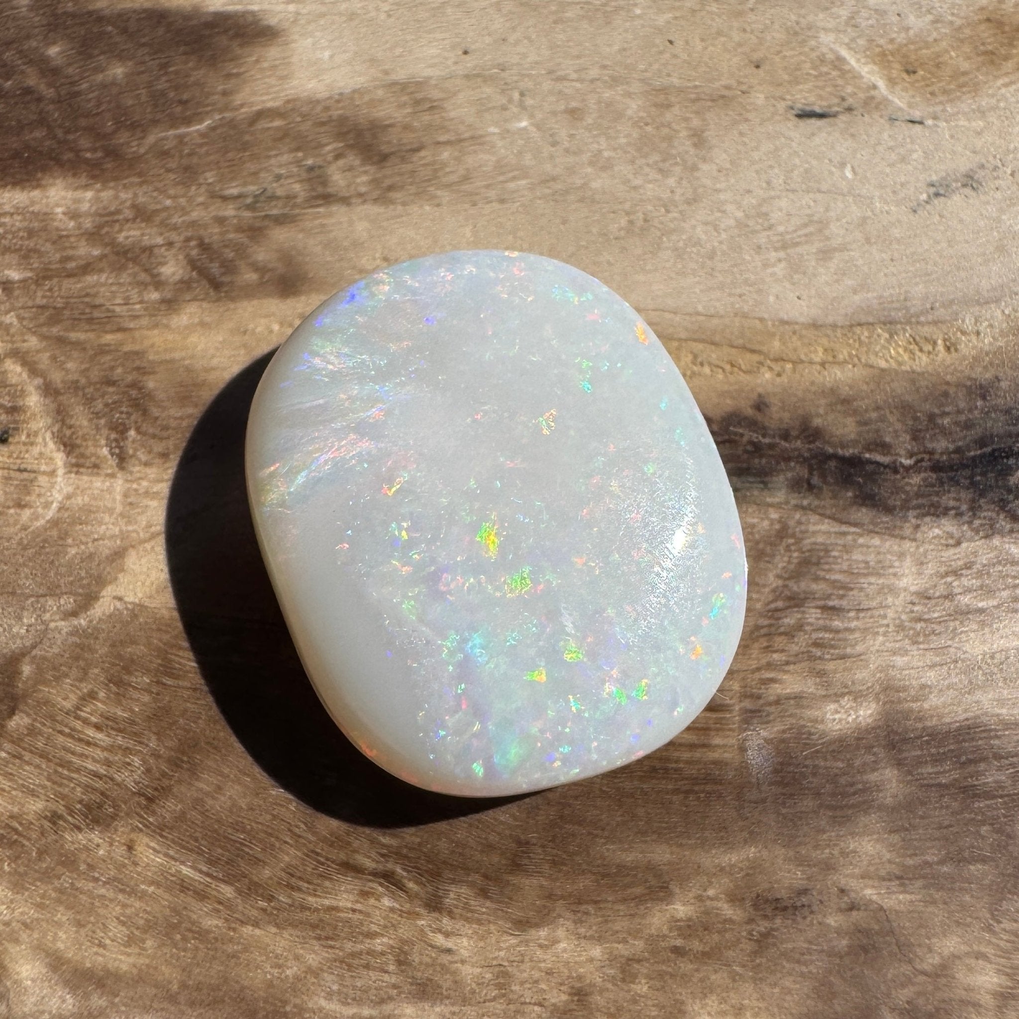 4.4ct Hand - cut Solid Coober Pedy Opal