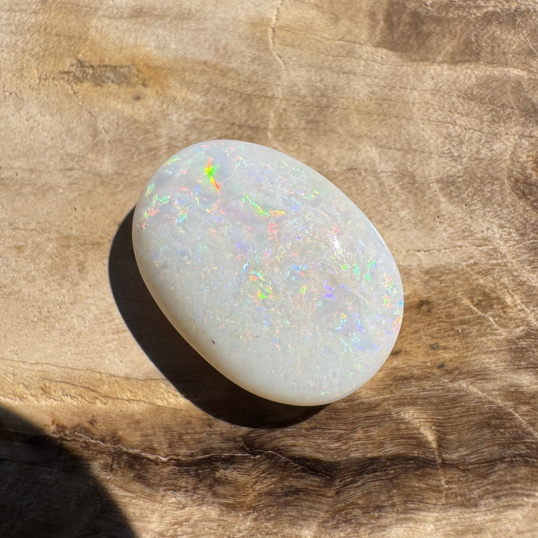 4.4ct Hand - cut Solid Coober Pedy Opal