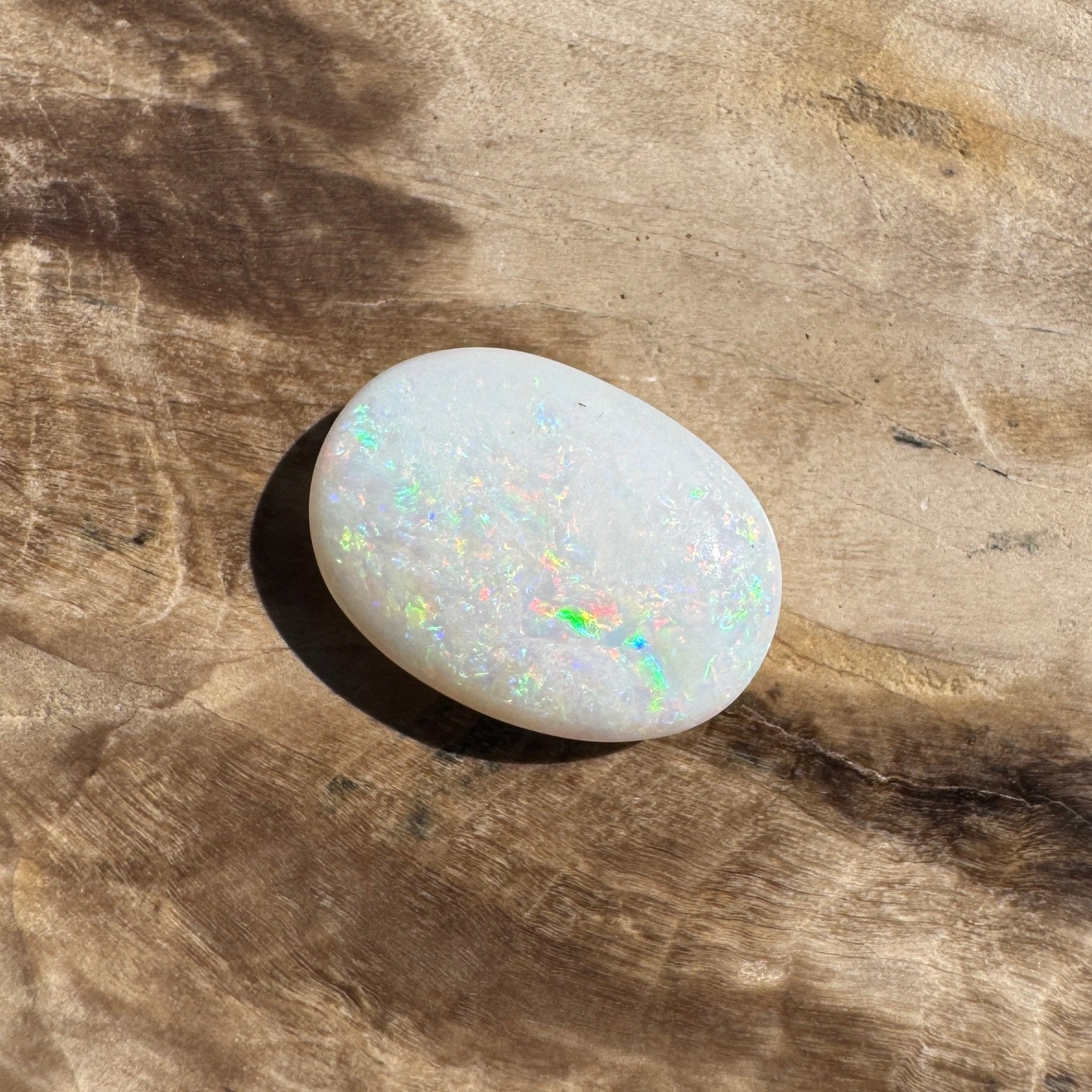 4.4ct Hand - cut Solid Coober Pedy Opal