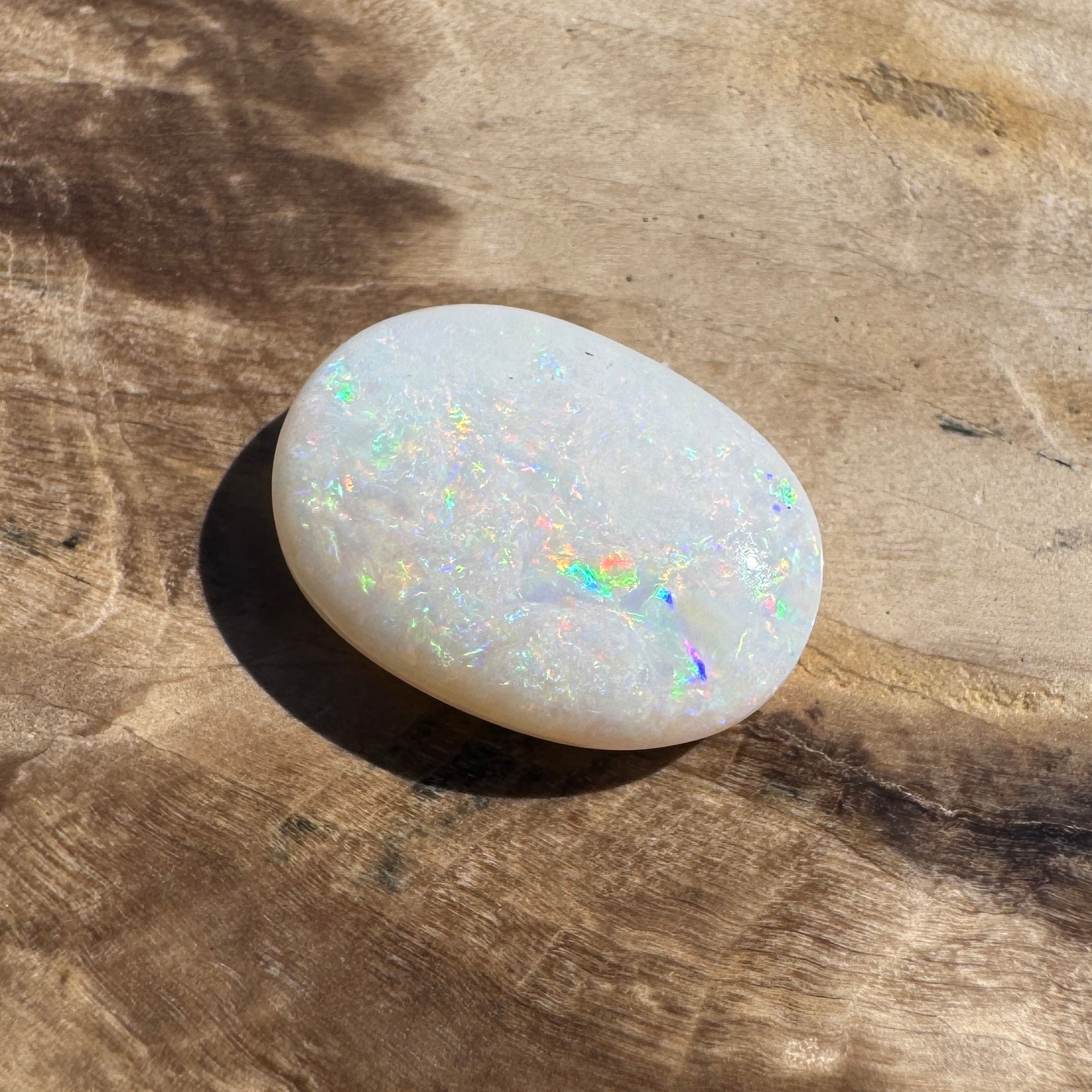 4.4ct Hand - cut Solid Coober Pedy Opal