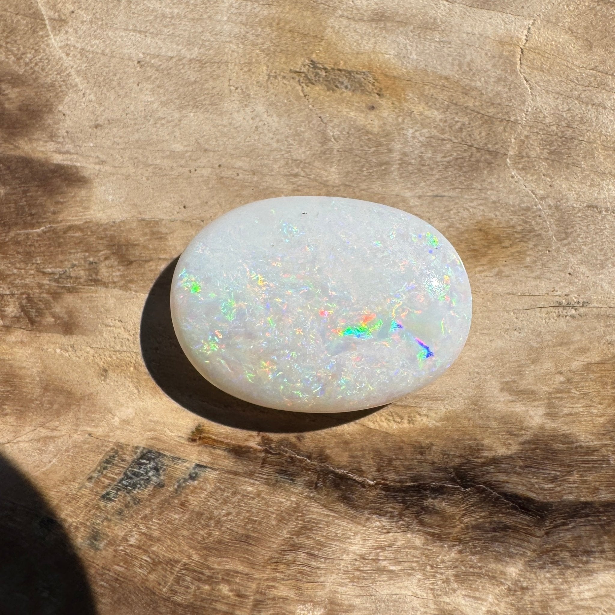 4.4ct Hand - cut Solid Coober Pedy Opal