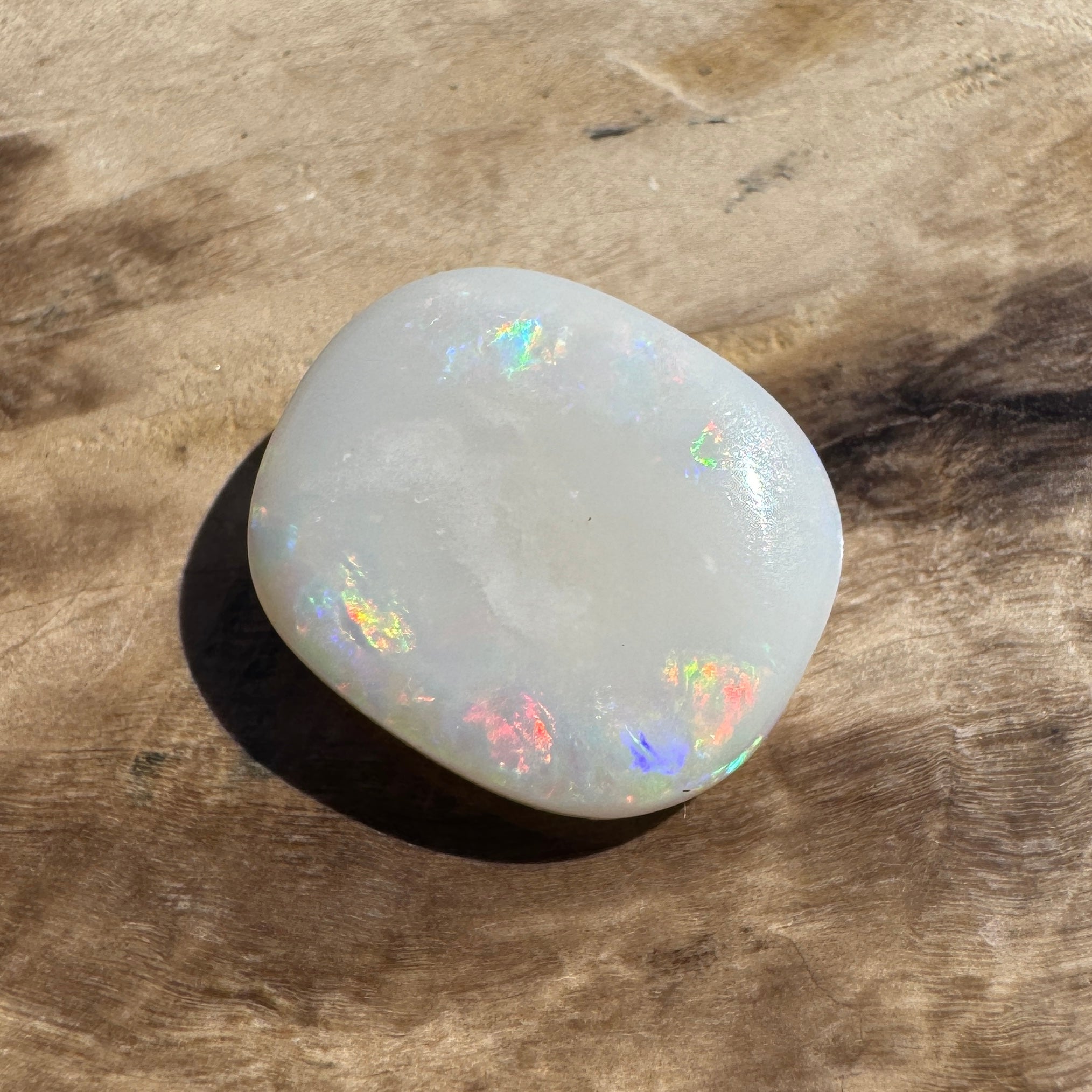 4.4ct Hand - cut Solid Coober Pedy Opal