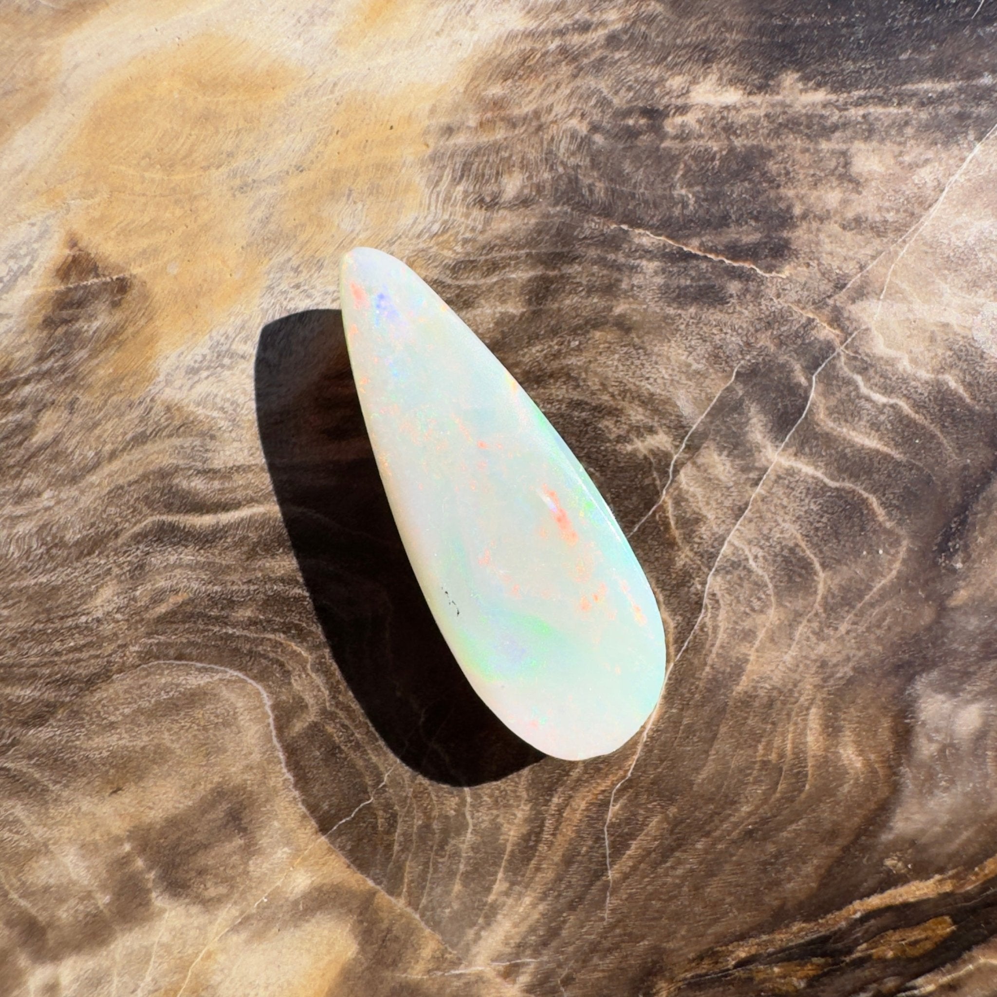 4.5ct Coober Pedy Opal | Solid Australian Opal | Hand-Cut