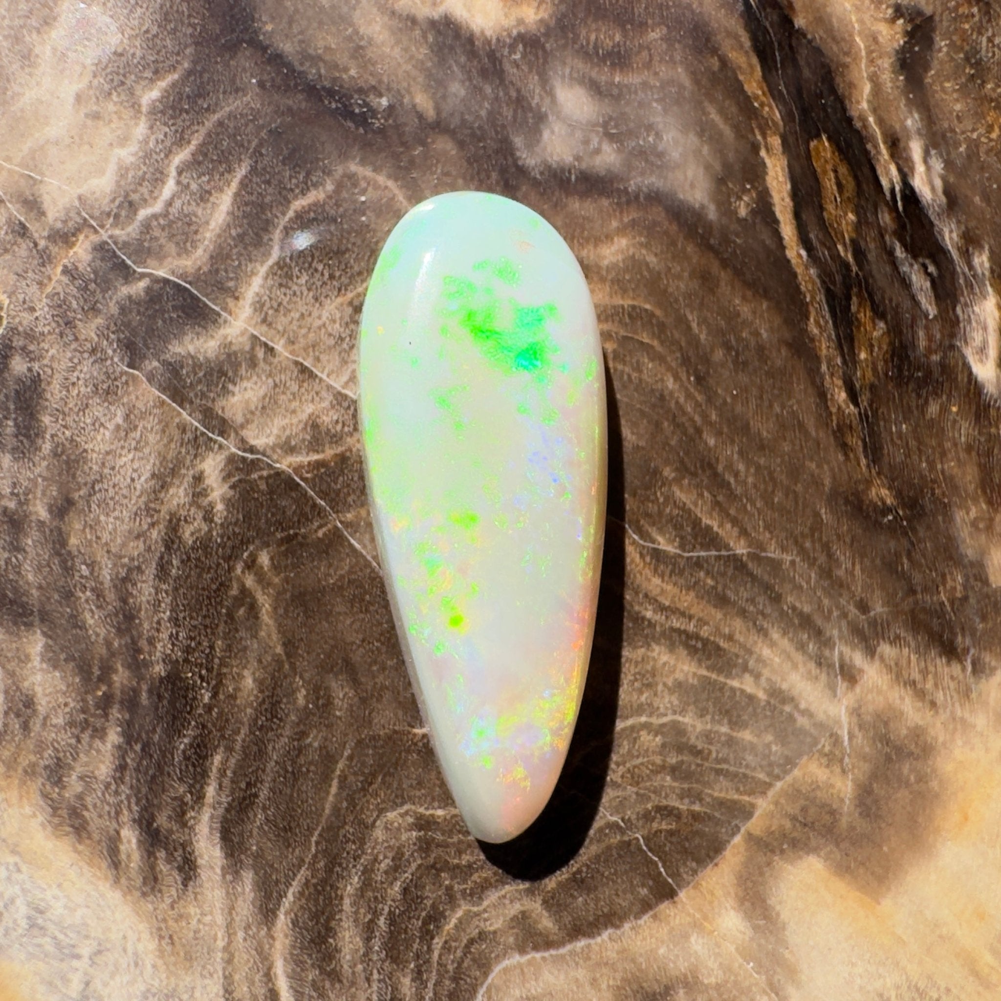 4.5ct Coober Pedy Opal | Solid Australian Opal | Hand-Cut