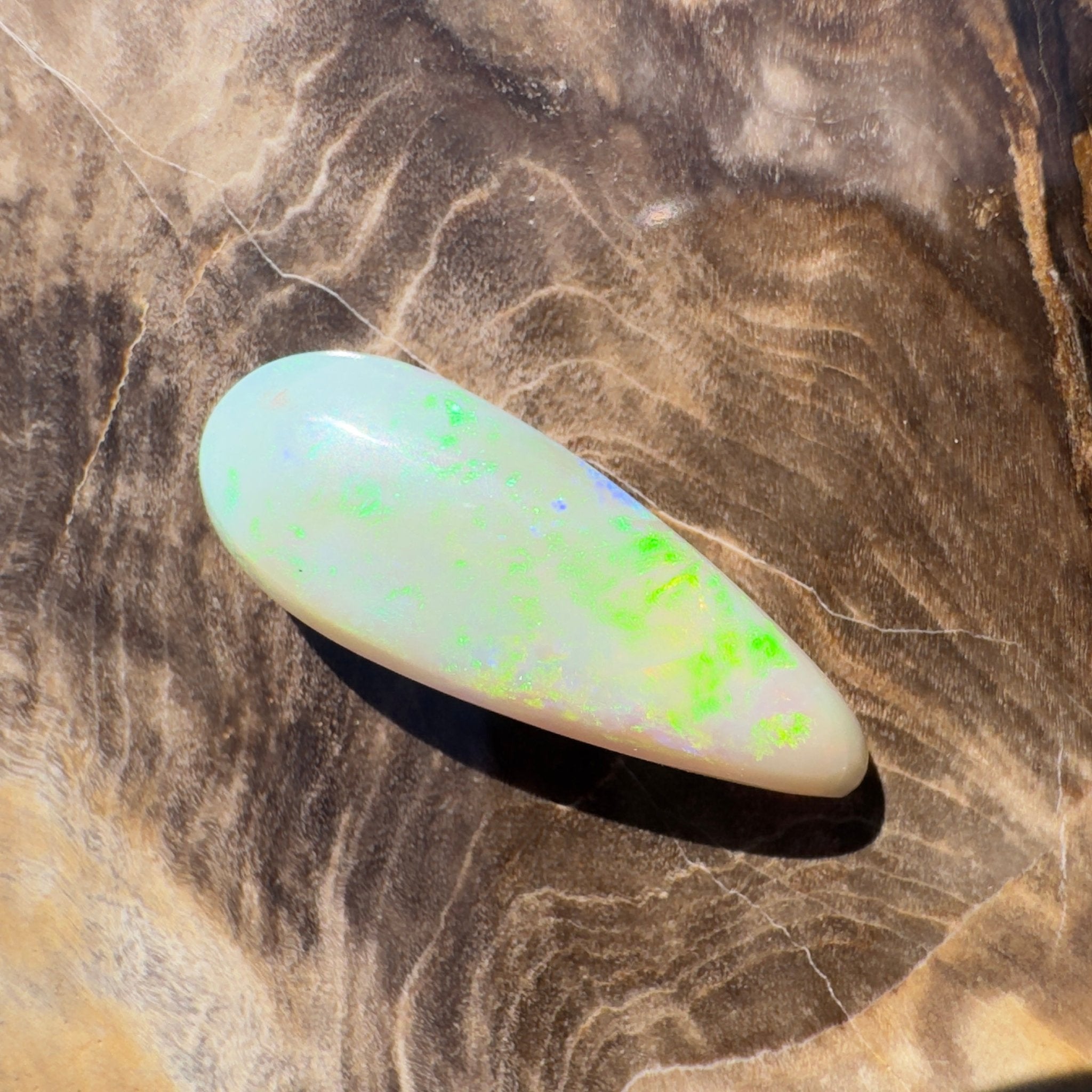 4.5ct Coober Pedy Opal | Solid Australian Opal | Hand-Cut
