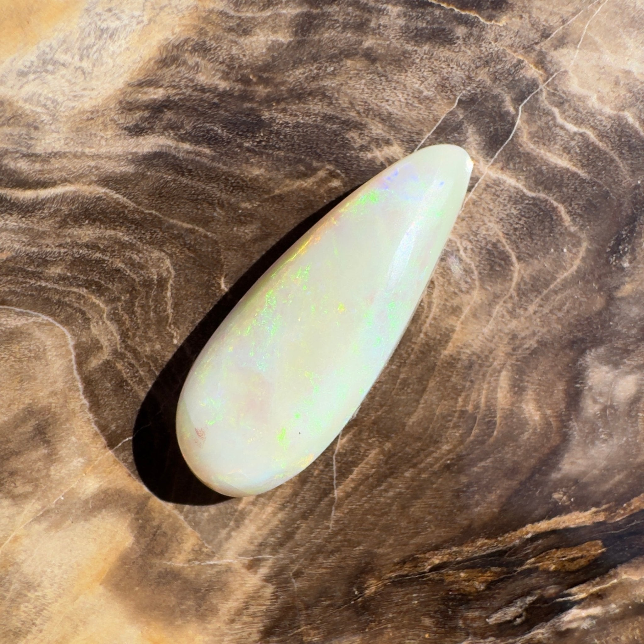 4.5ct Coober Pedy Opal | Solid Australian Opal | Hand-Cut