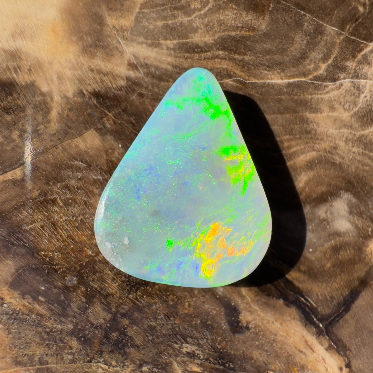 4.5ct Lightning Ridge Semi Black Opal | Solid Australian Opal | Hand-Cut