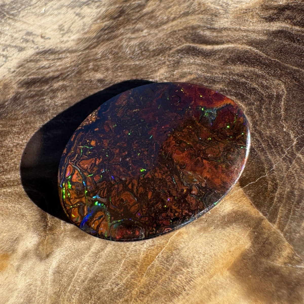 4.5ct Queensland Boulder Opal | Solid Australian Opal | Hand-Cut