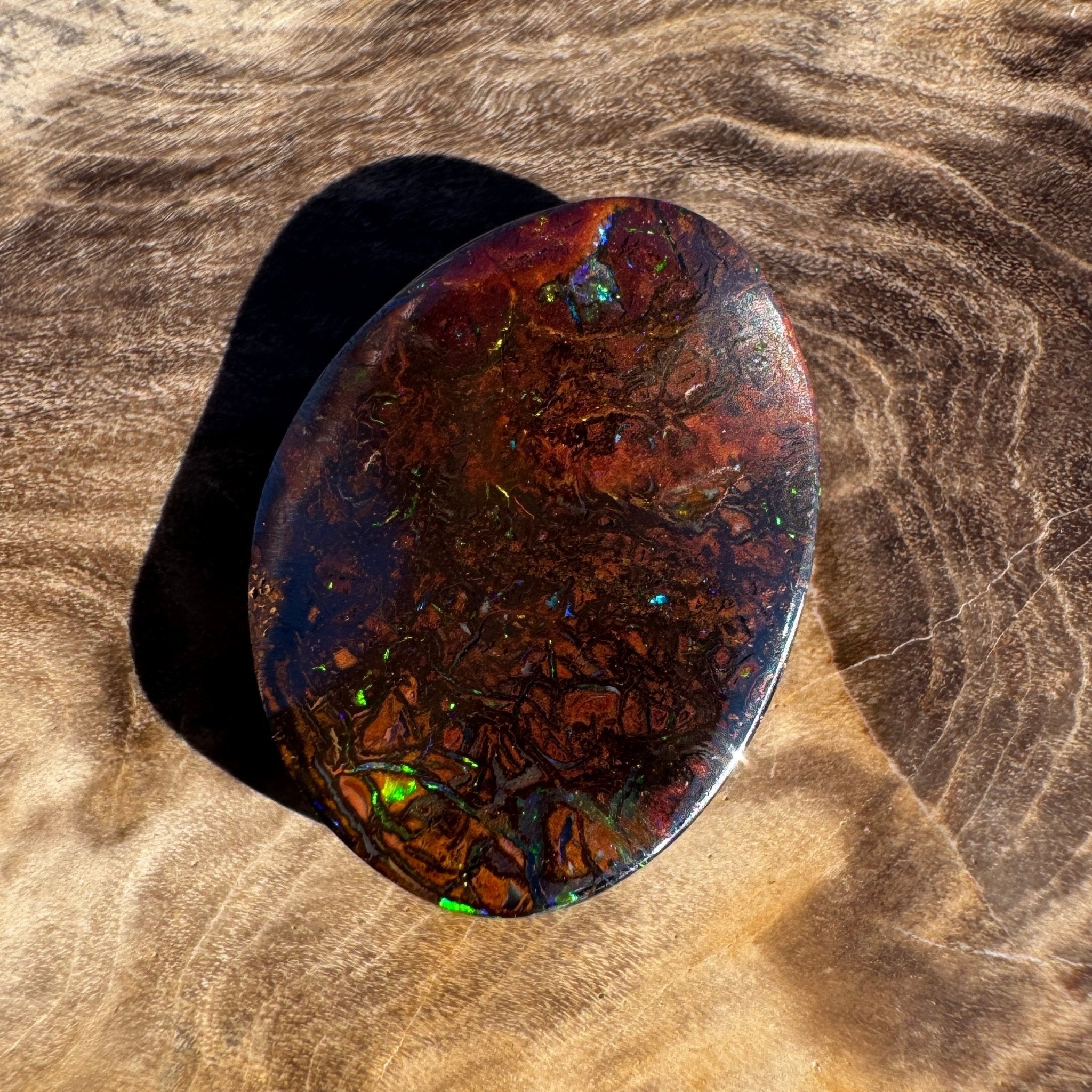4.5ct Queensland Boulder Opal | Solid Australian Opal | Hand-Cut