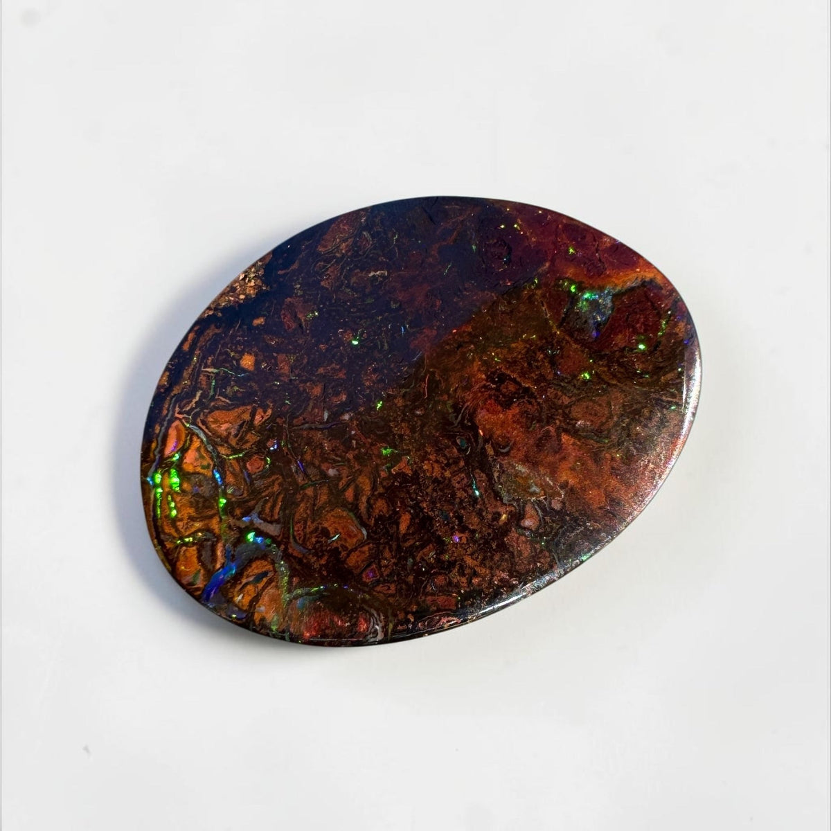 4.5ct Queensland Boulder Opal | Solid Australian Opal | Hand-Cut