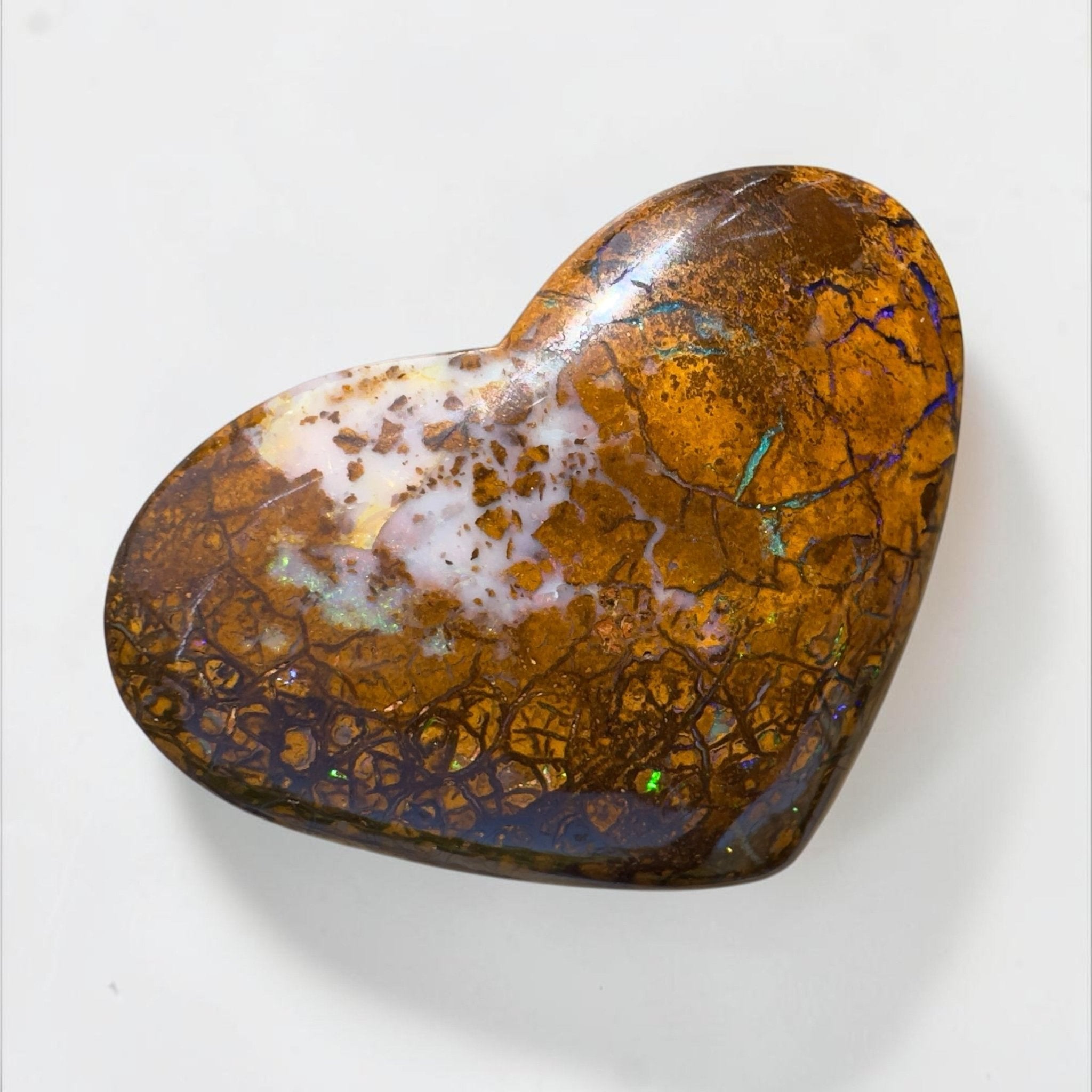 46ct Queensland Boulder Opal | Solid Australian Opal | Hand-Cut