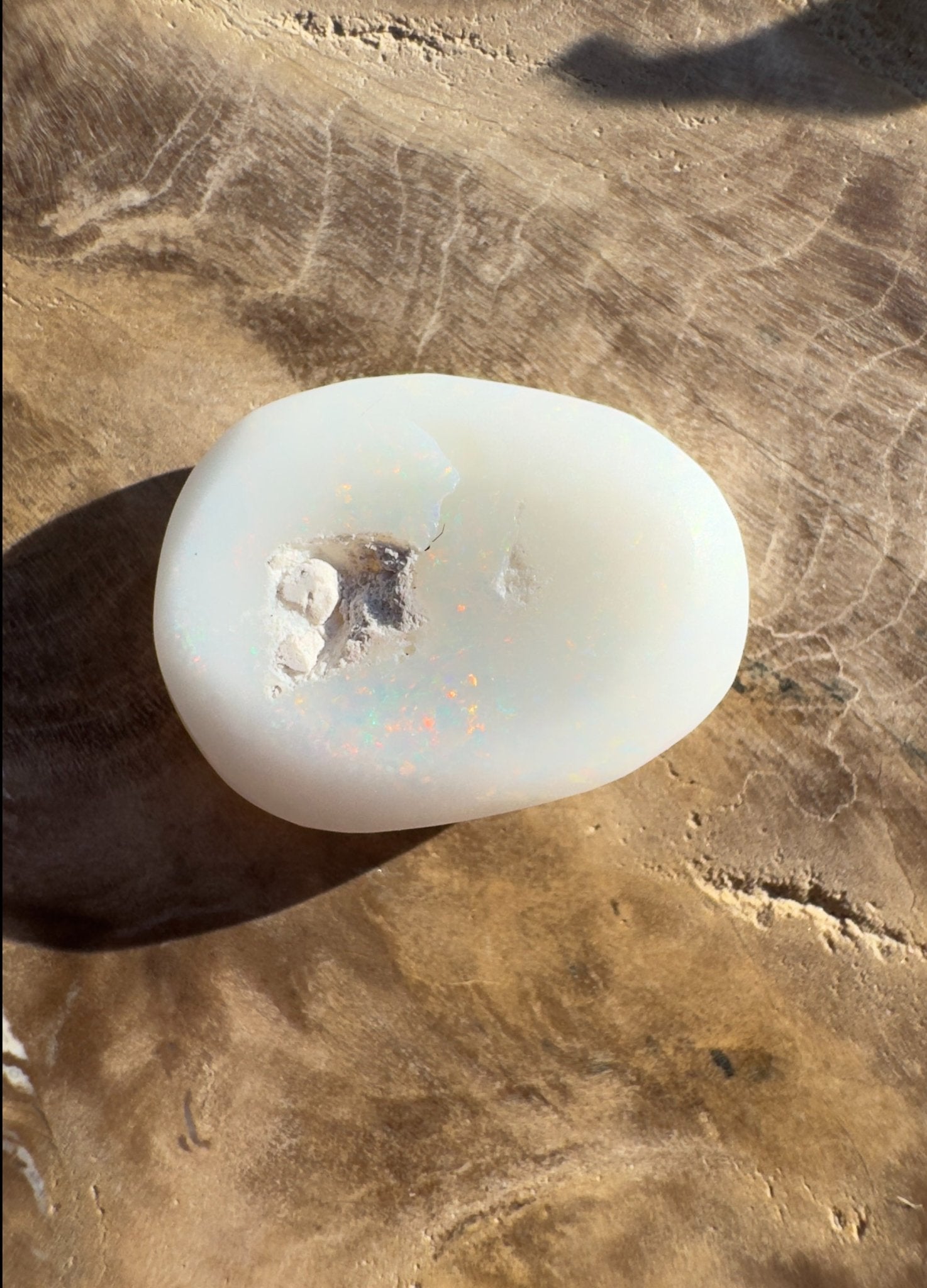 4.8ct Hand - Cut Solid Coober Pedy Opal