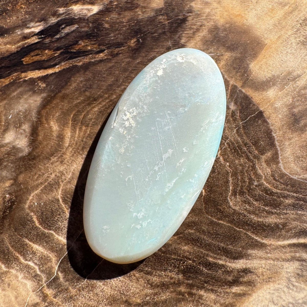4.8ct Lightning Ridge Semi Black | Solid Australian Opal | Hand-Cut