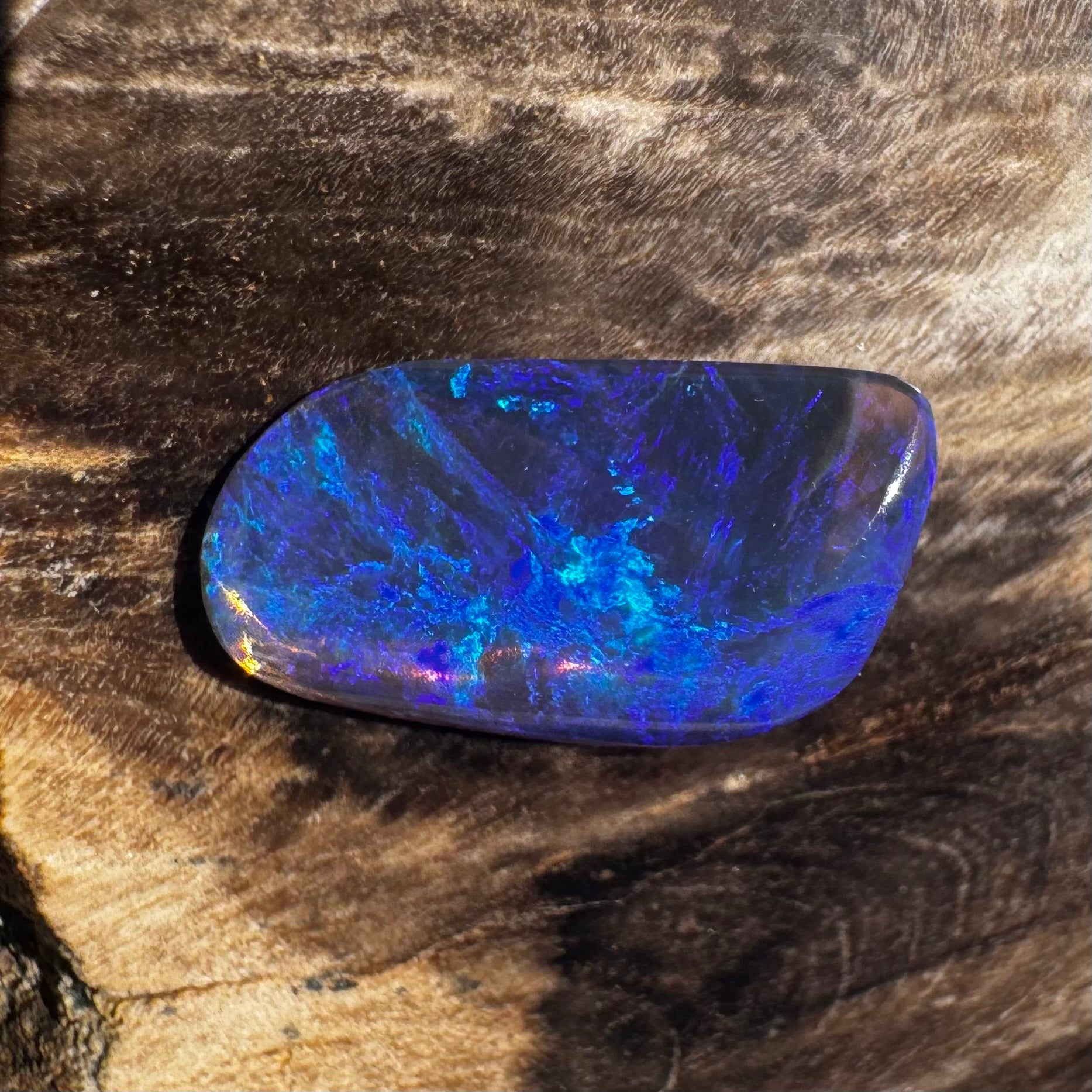 Lightning Ridge Black Opal 2.3carat Solid Hand-Cut Luxury - Iona Opal Australia