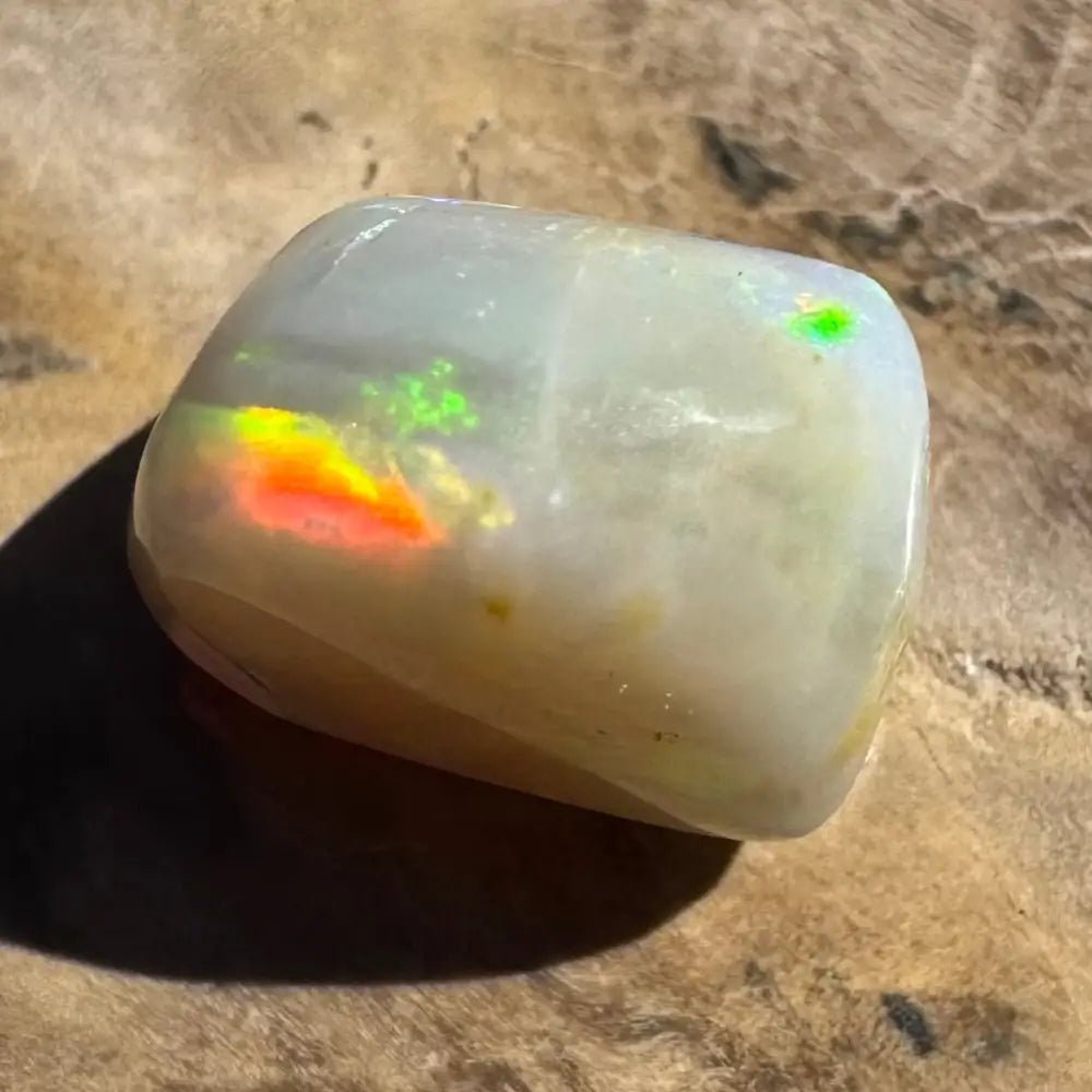 4.9ct Lightning Ridge Opal Solid Hand - Cut