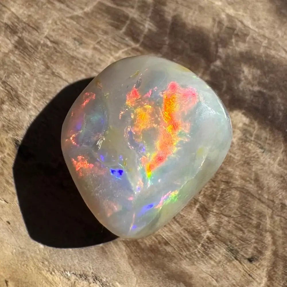 4.9ct Lightning Ridge Opal Solid Hand - Cut