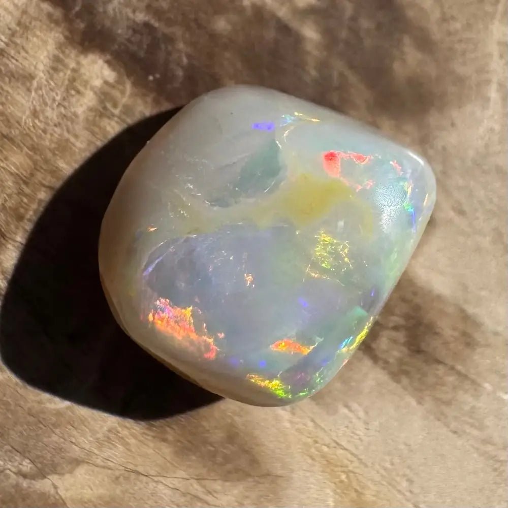 4.9ct Lightning Ridge Opal Solid Hand - Cut