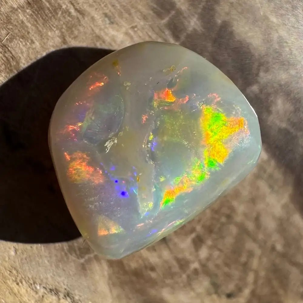 4.9ct Lightning Ridge Opal Solid Hand - Cut