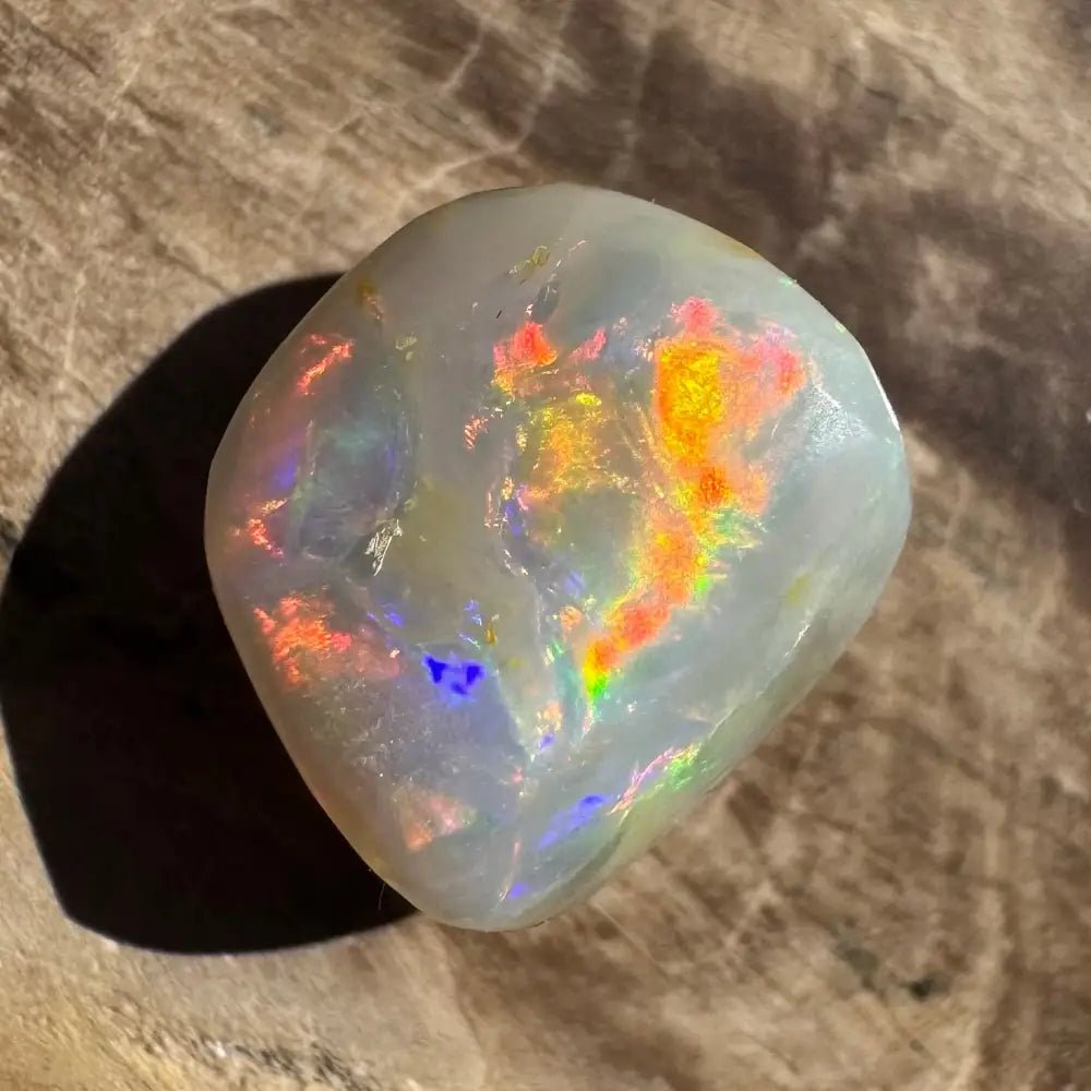 4.9ct Lightning Ridge Opal Solid Hand - Cut