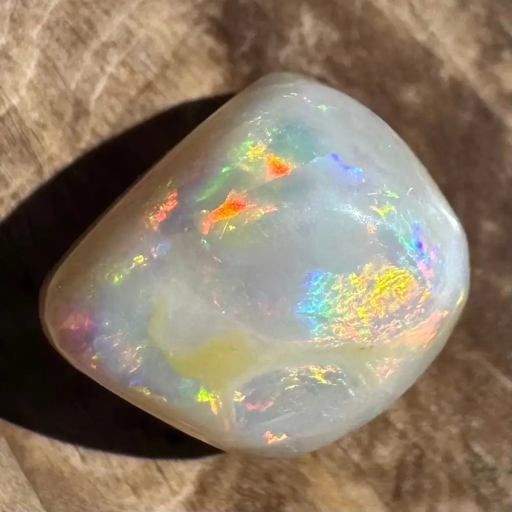 4.9ct Lightning Ridge Opal Solid Hand - Cut