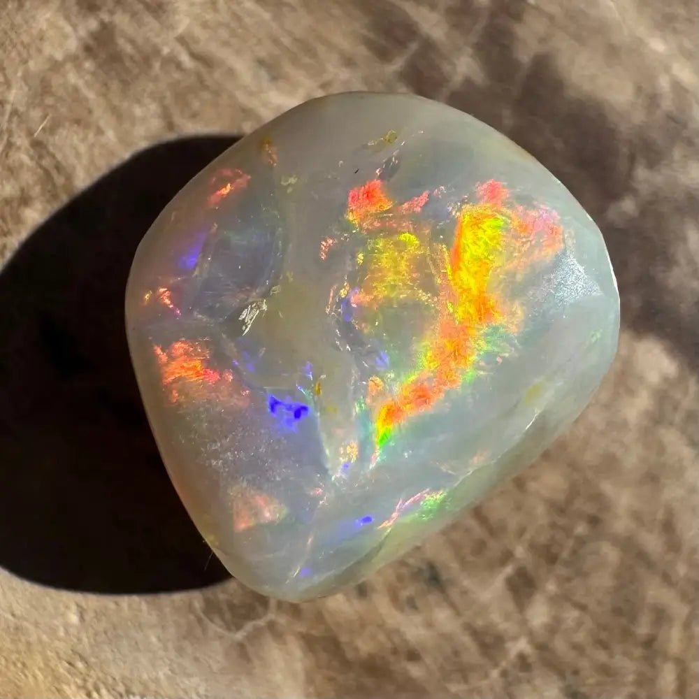 4.9ct Lightning Ridge Opal Solid Hand - Cut
