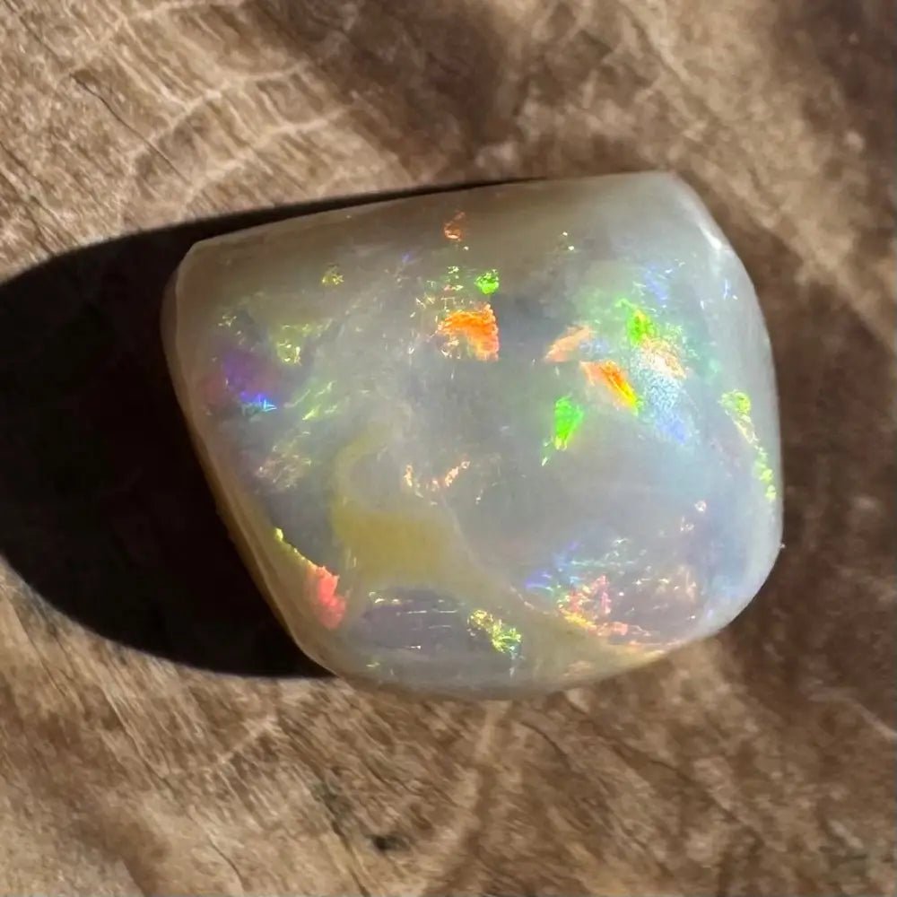 4.9ct Lightning Ridge Opal Solid Hand - Cut