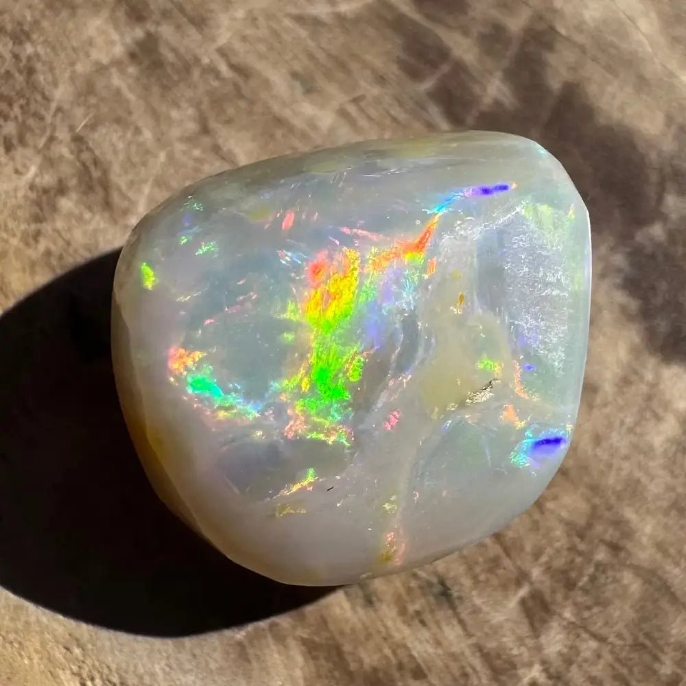 4.9ct Lightning Ridge Opal Solid Hand - Cut