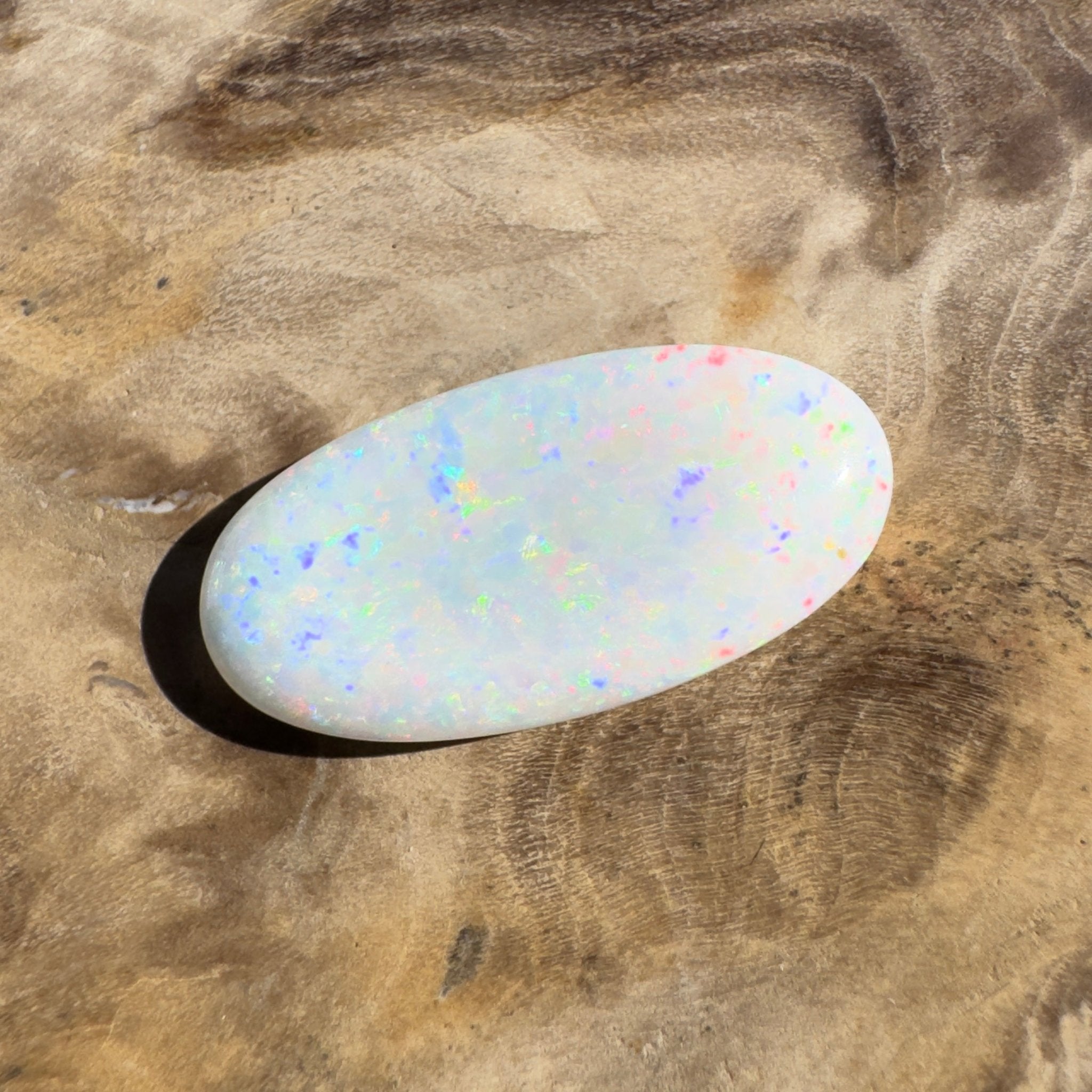 4ct Coober Pedy White Opal | Solid Australian Opal