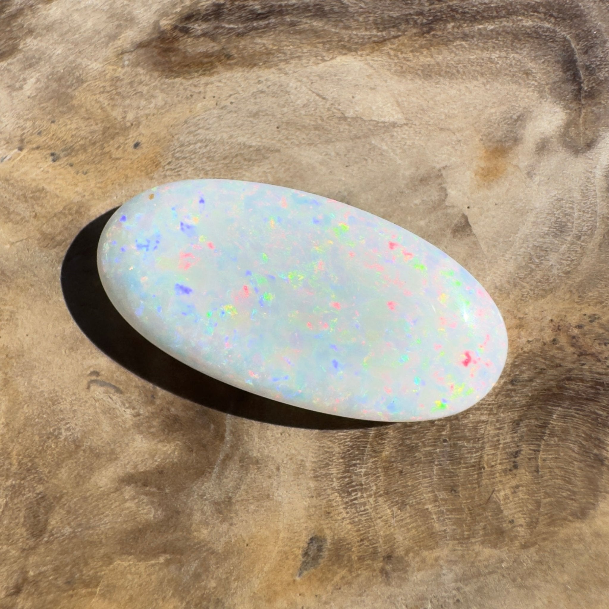4ct Coober Pedy White Opal | Solid Australian Opal