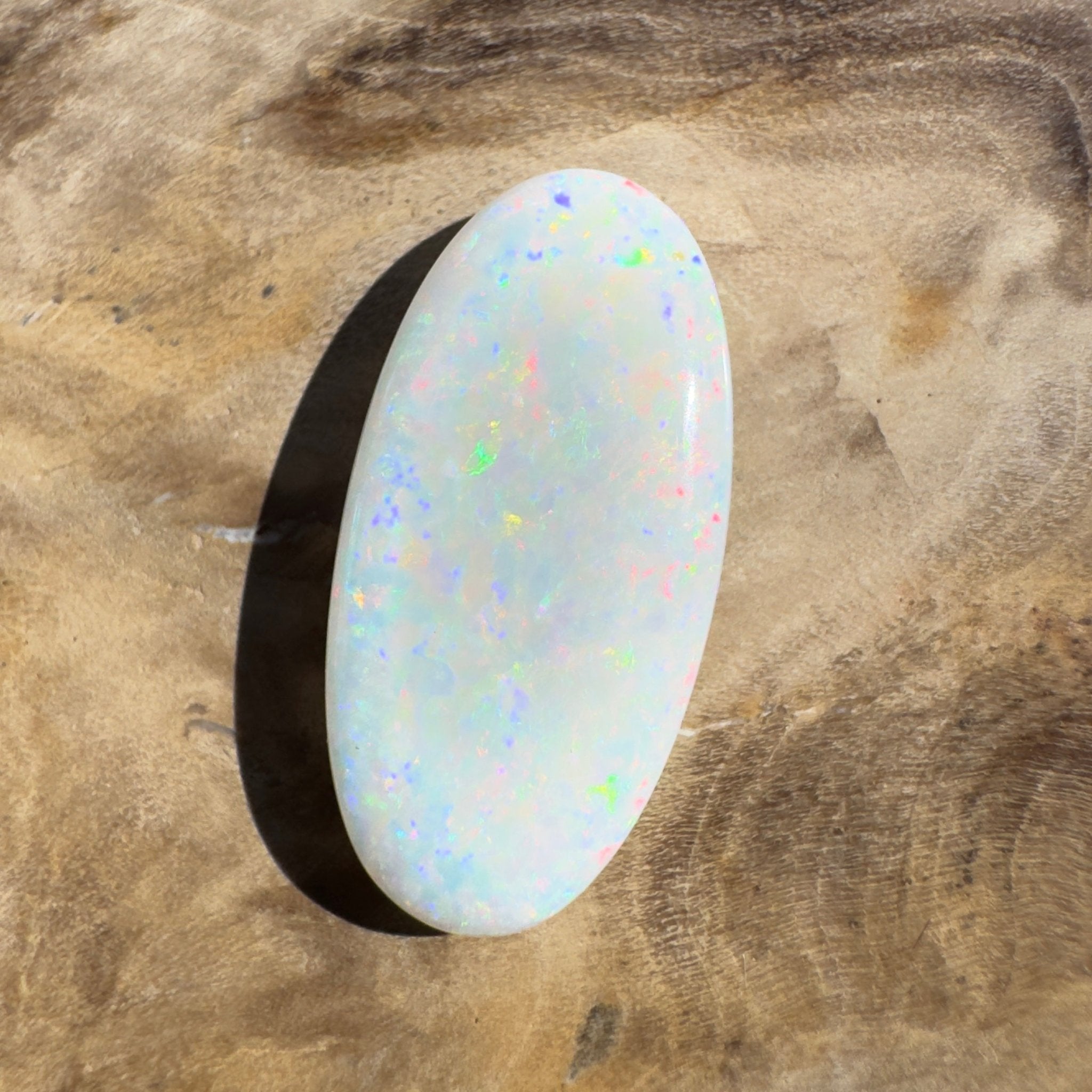 4ct Coober Pedy White Opal | Solid Australian Opal