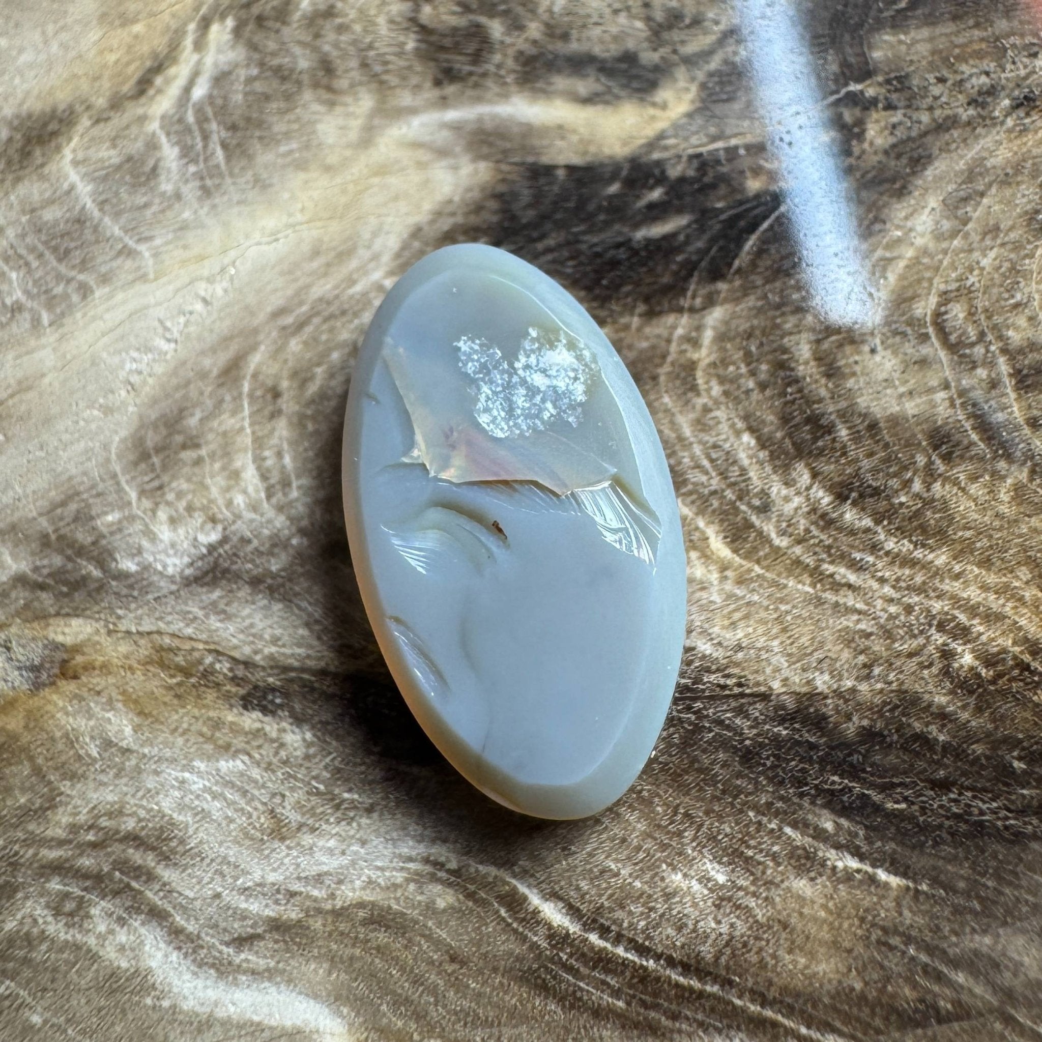 4ct Hand - Cut Solid Coober Pedy Lightning Ridge Opal