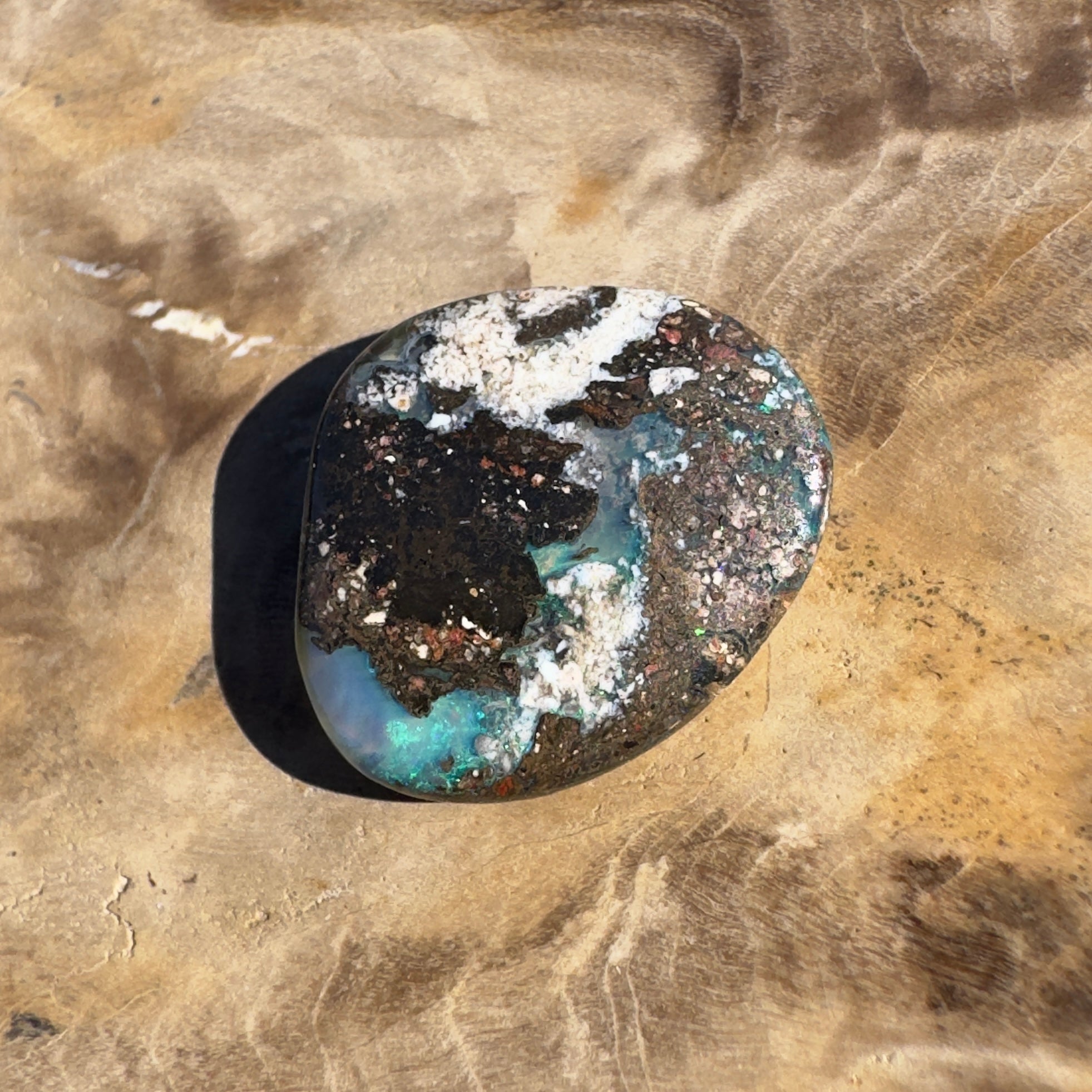 4ct Queensland Boulder Opal | Solid Australian Opal