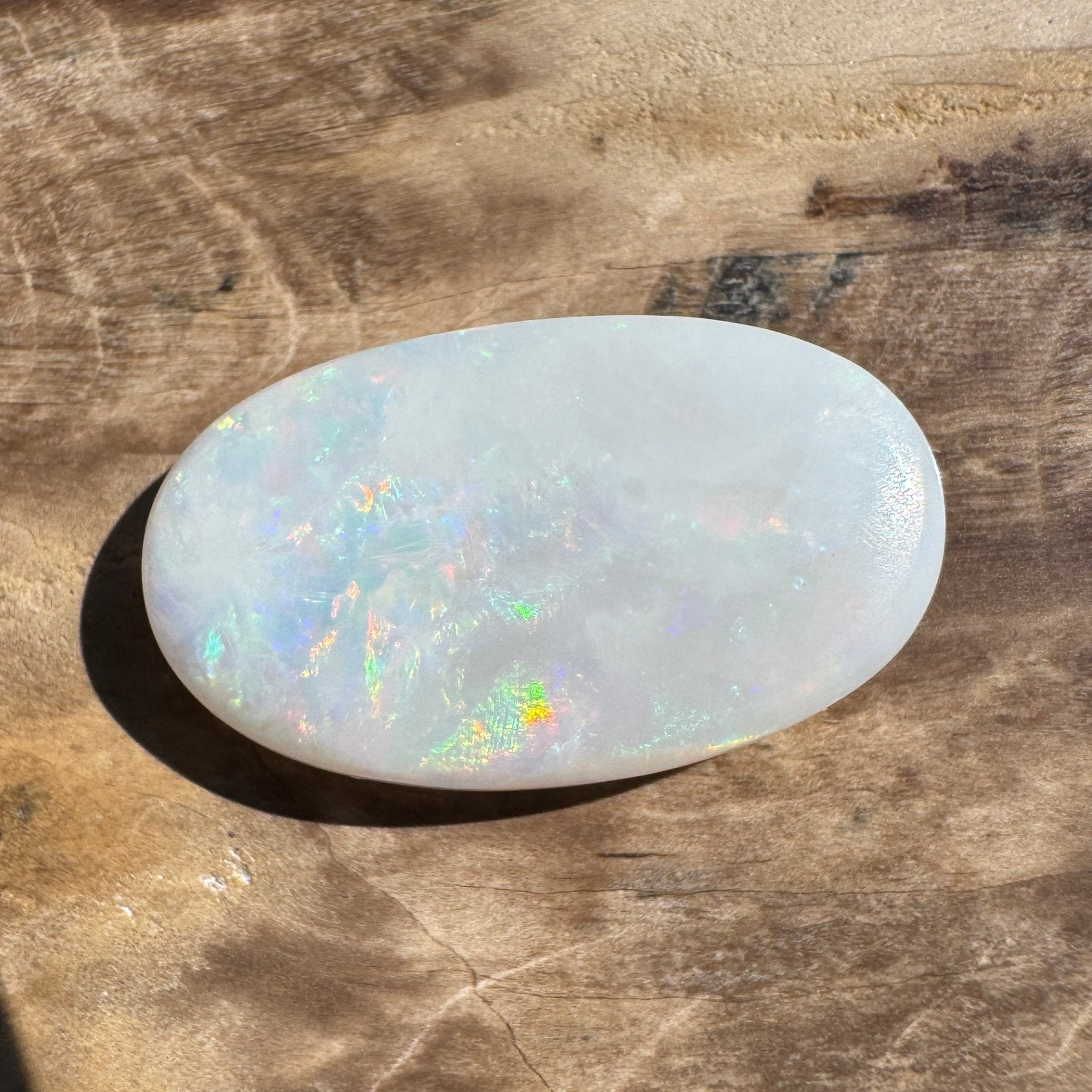 5.0ct Hand - cut Solid Coober Pedy Opal