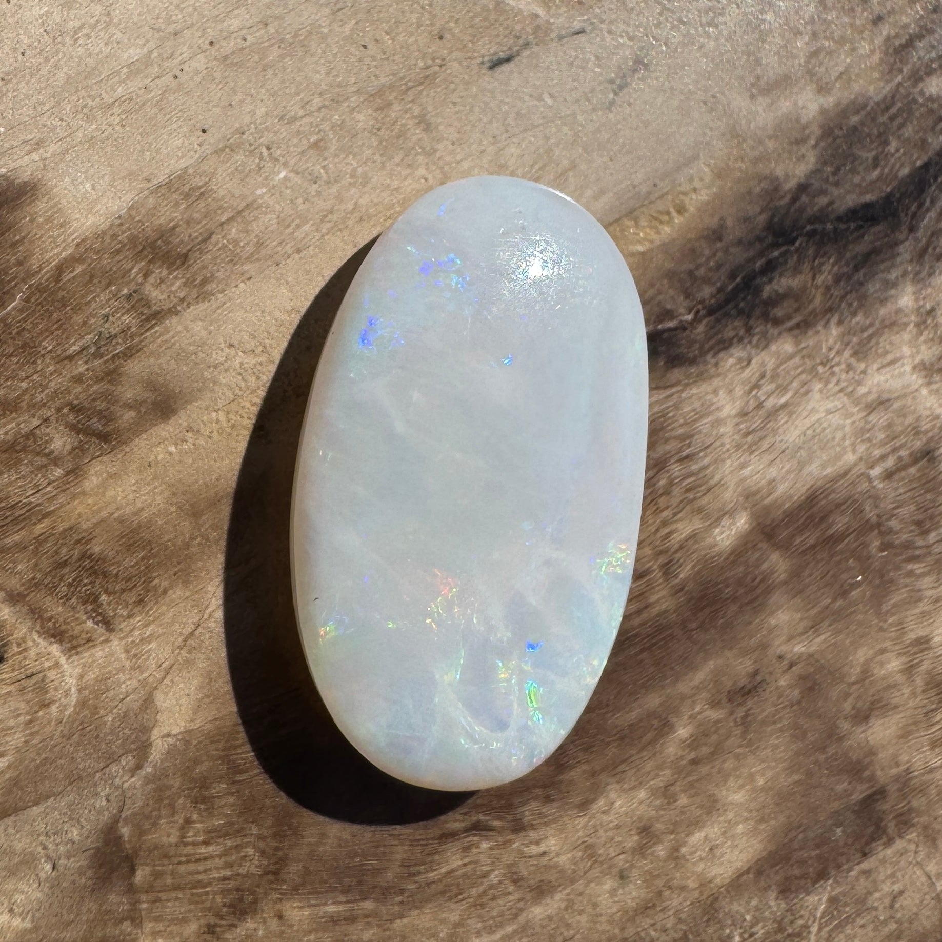 5.0ct Hand - cut Solid Coober Pedy Opal