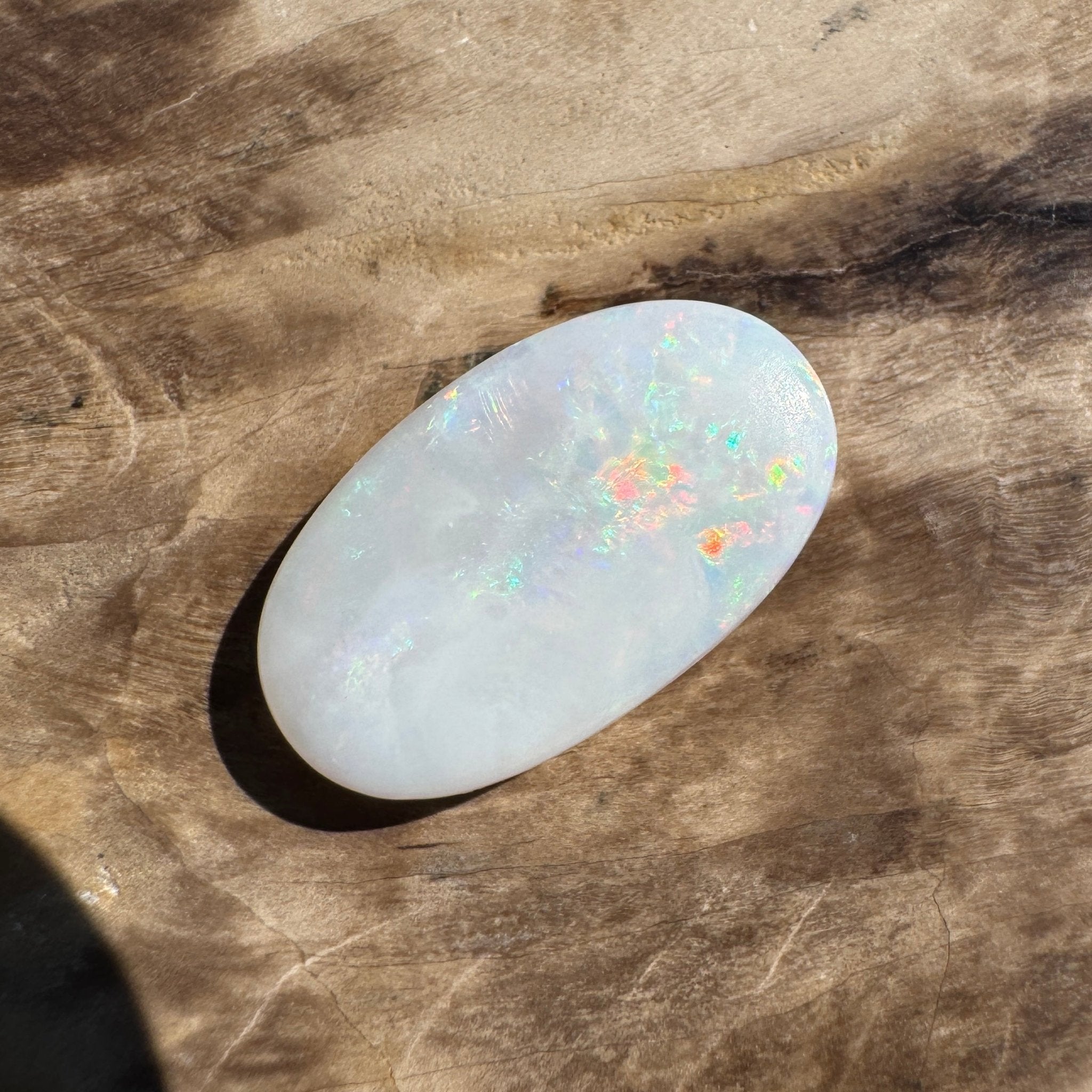 5.0ct Hand - cut Solid Coober Pedy Opal